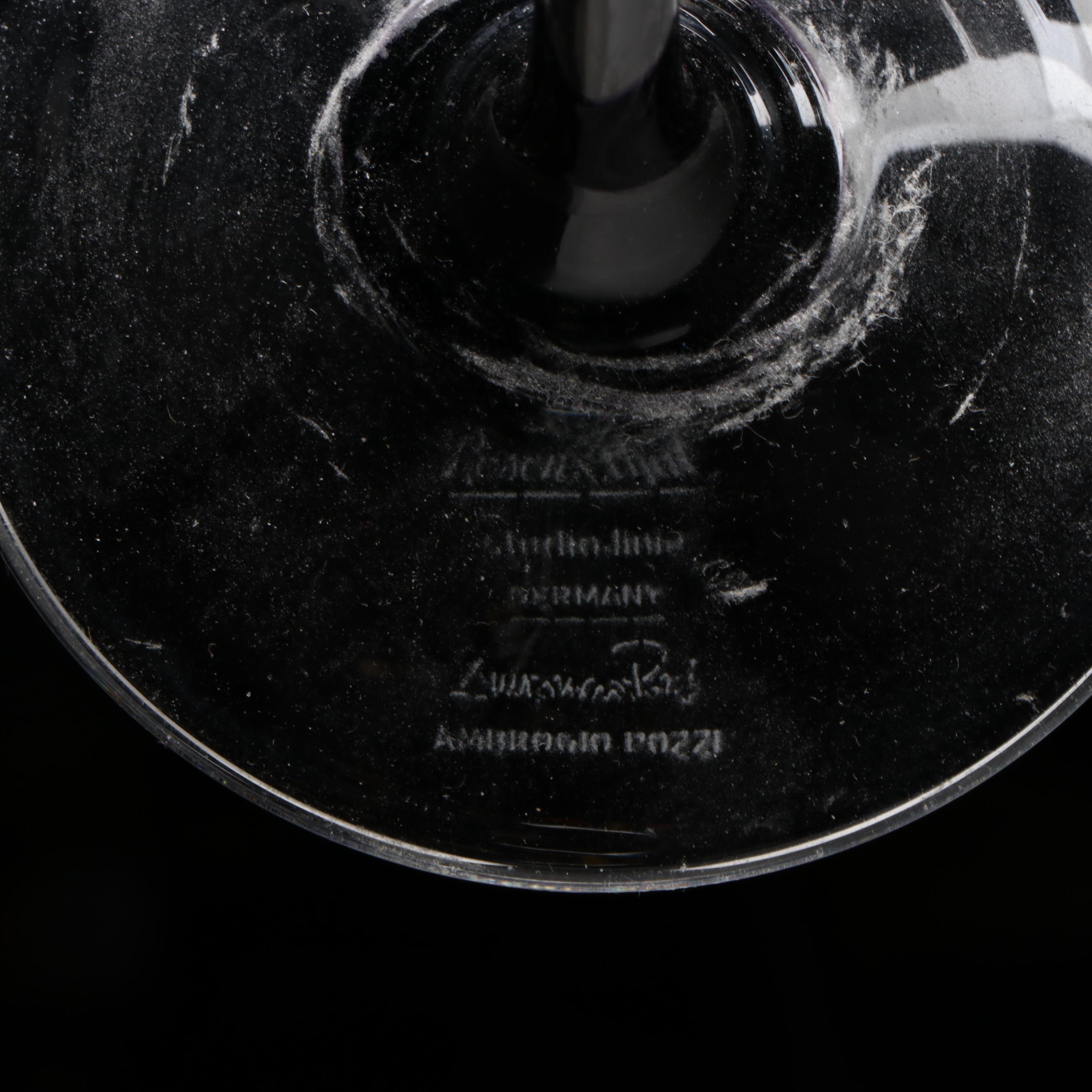 Otmar Alt and Ambrogio Pozzi for Rosenthal Art Glass Vases