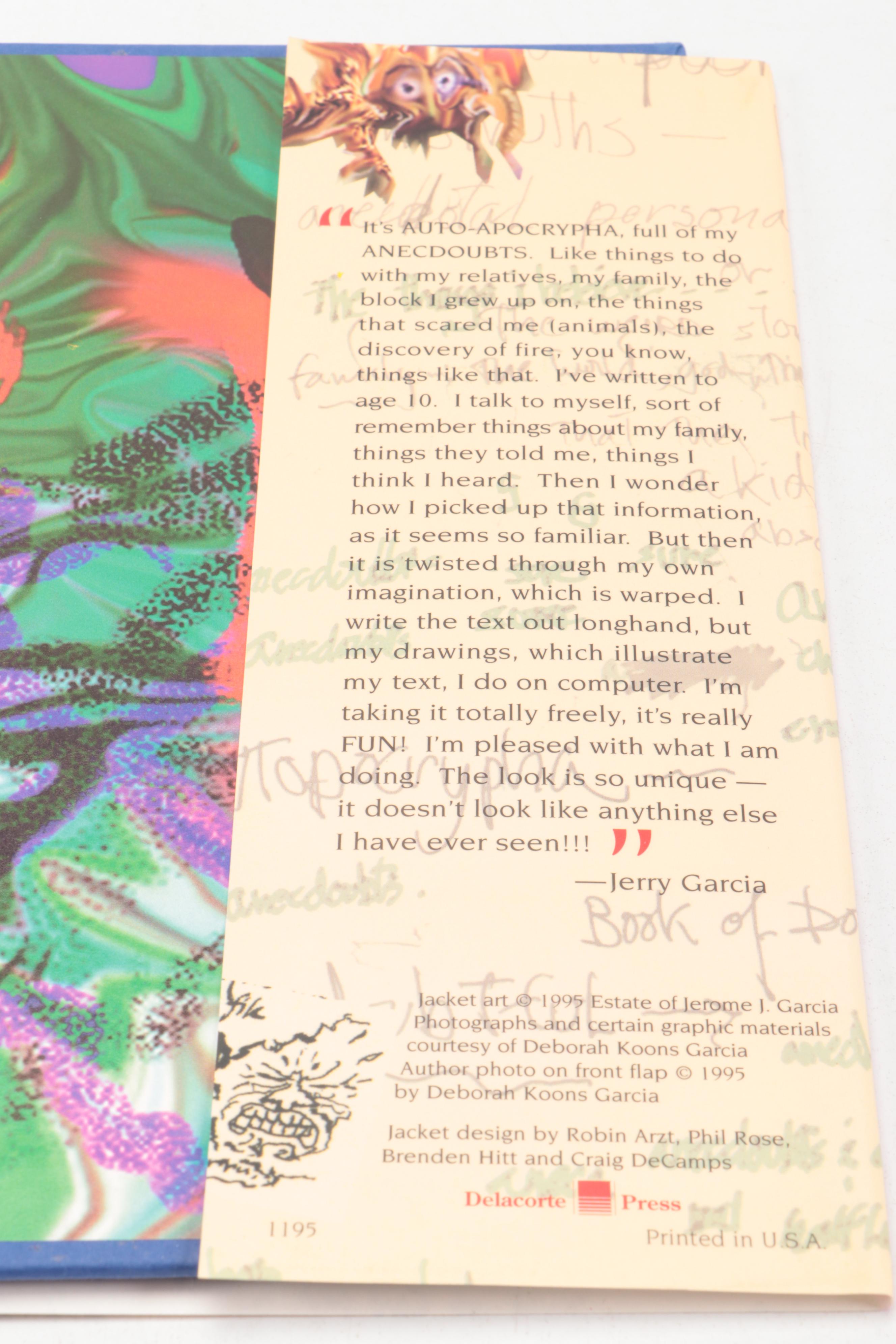 First Printing "Harrington Street" by Jerry Garcia, 1995