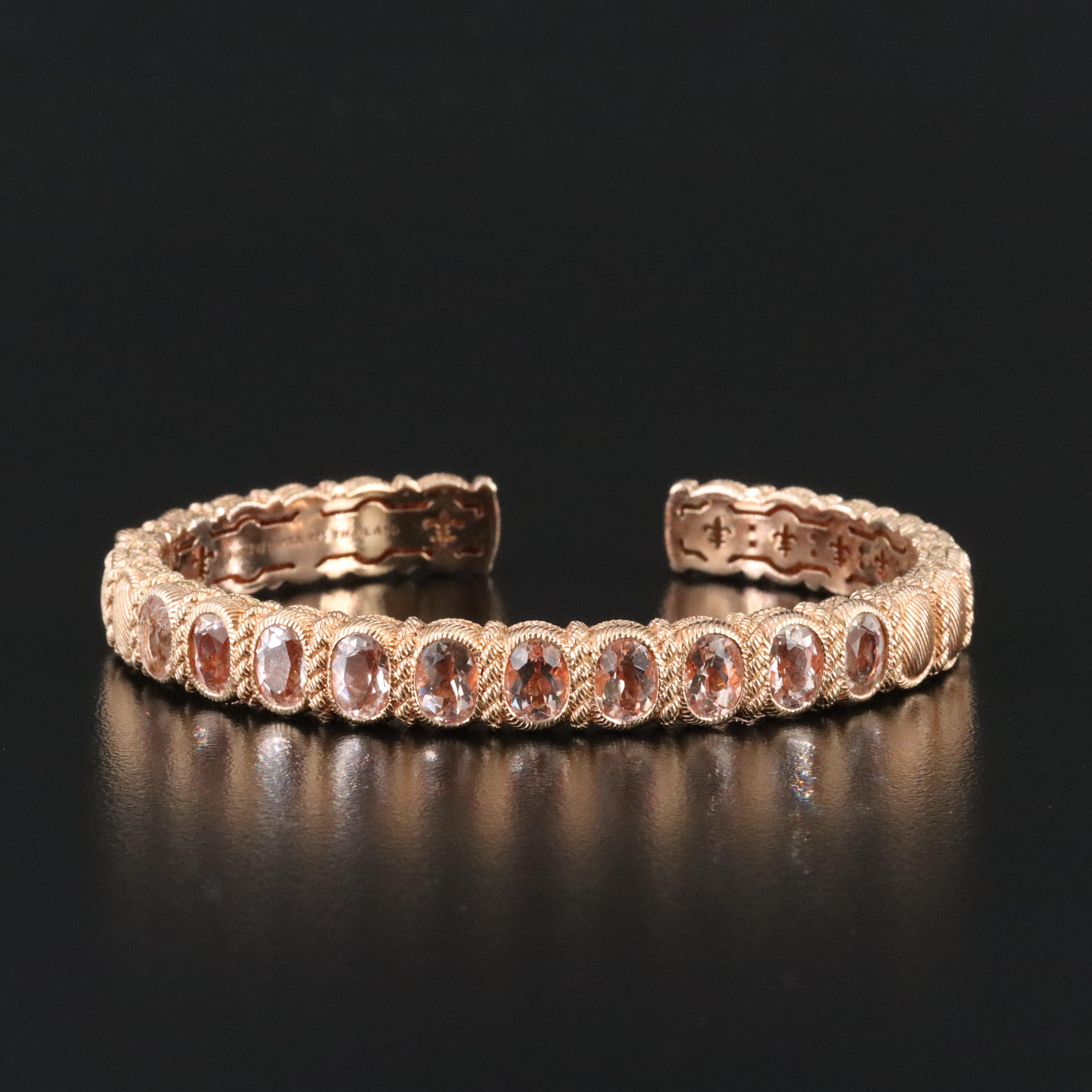 Judith Ripka Sterling CZ Cuff