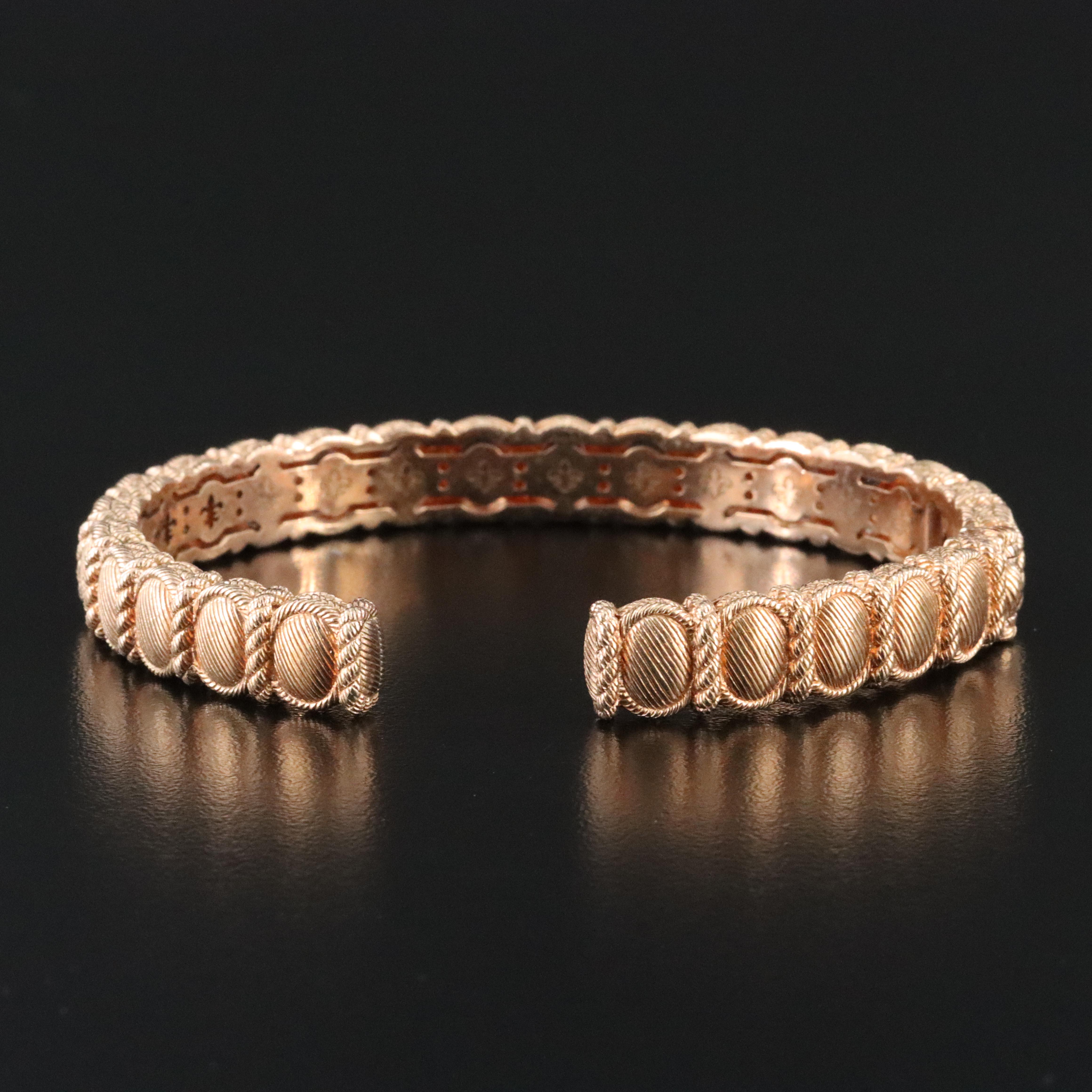 Judith Ripka Sterling CZ Cuff