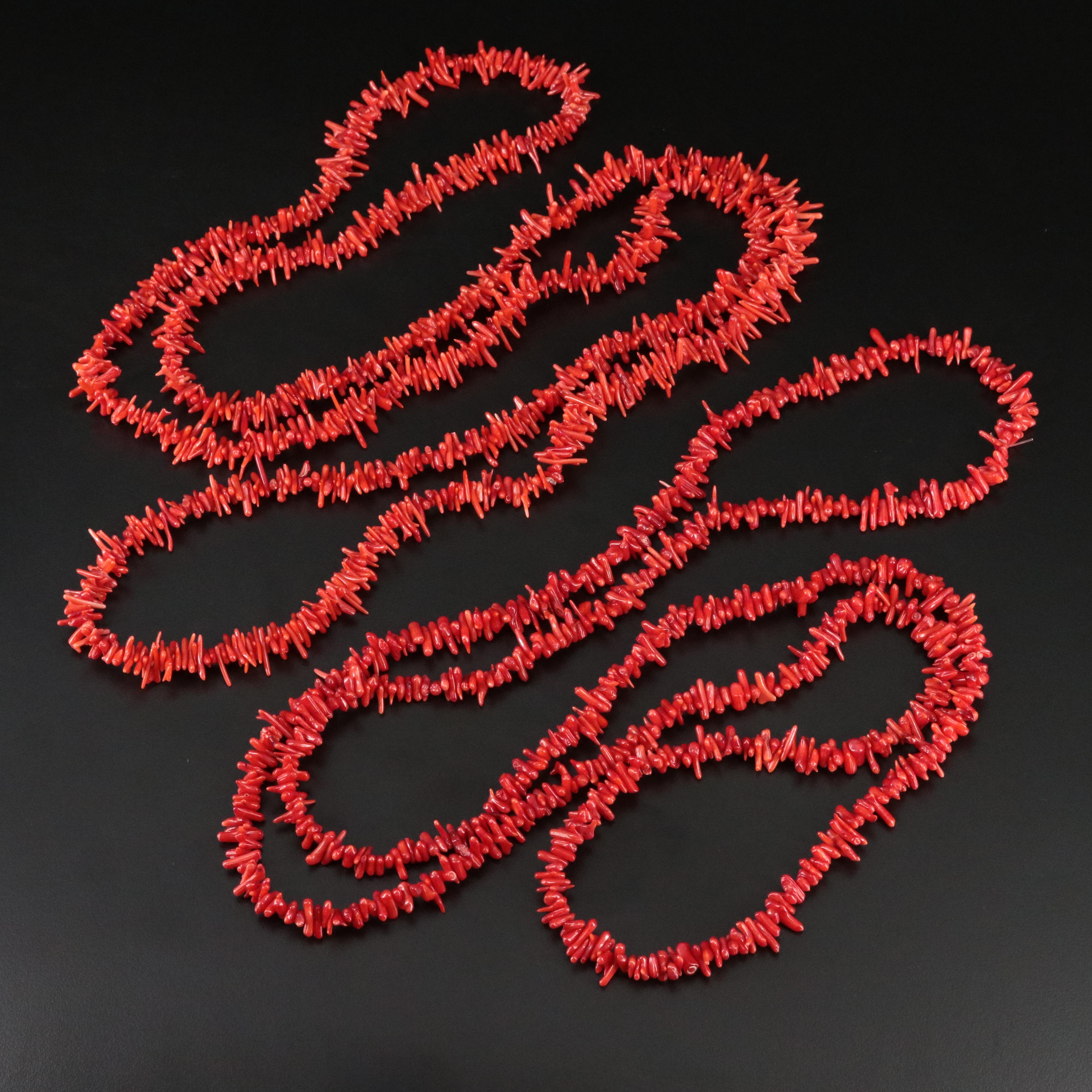 Coral Necklace Collection