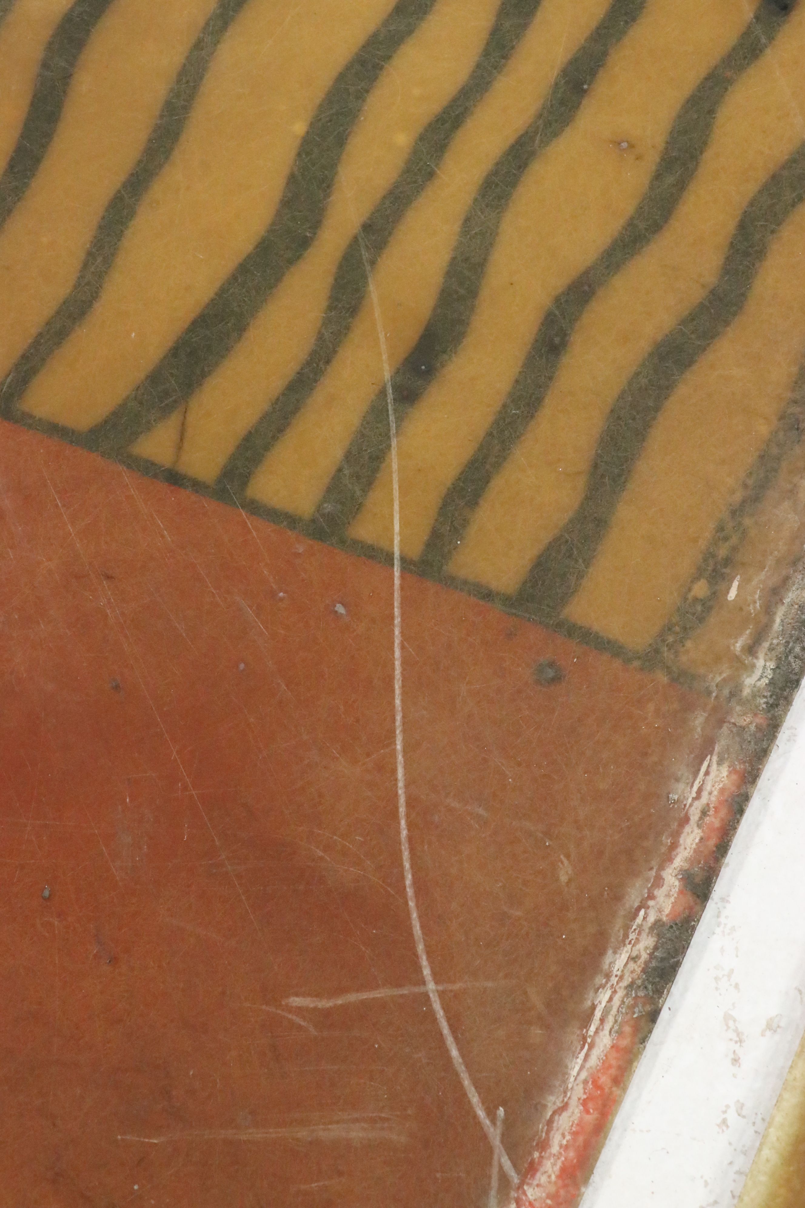 Four Acrylic on Fiberglass Carnival Theme Panels