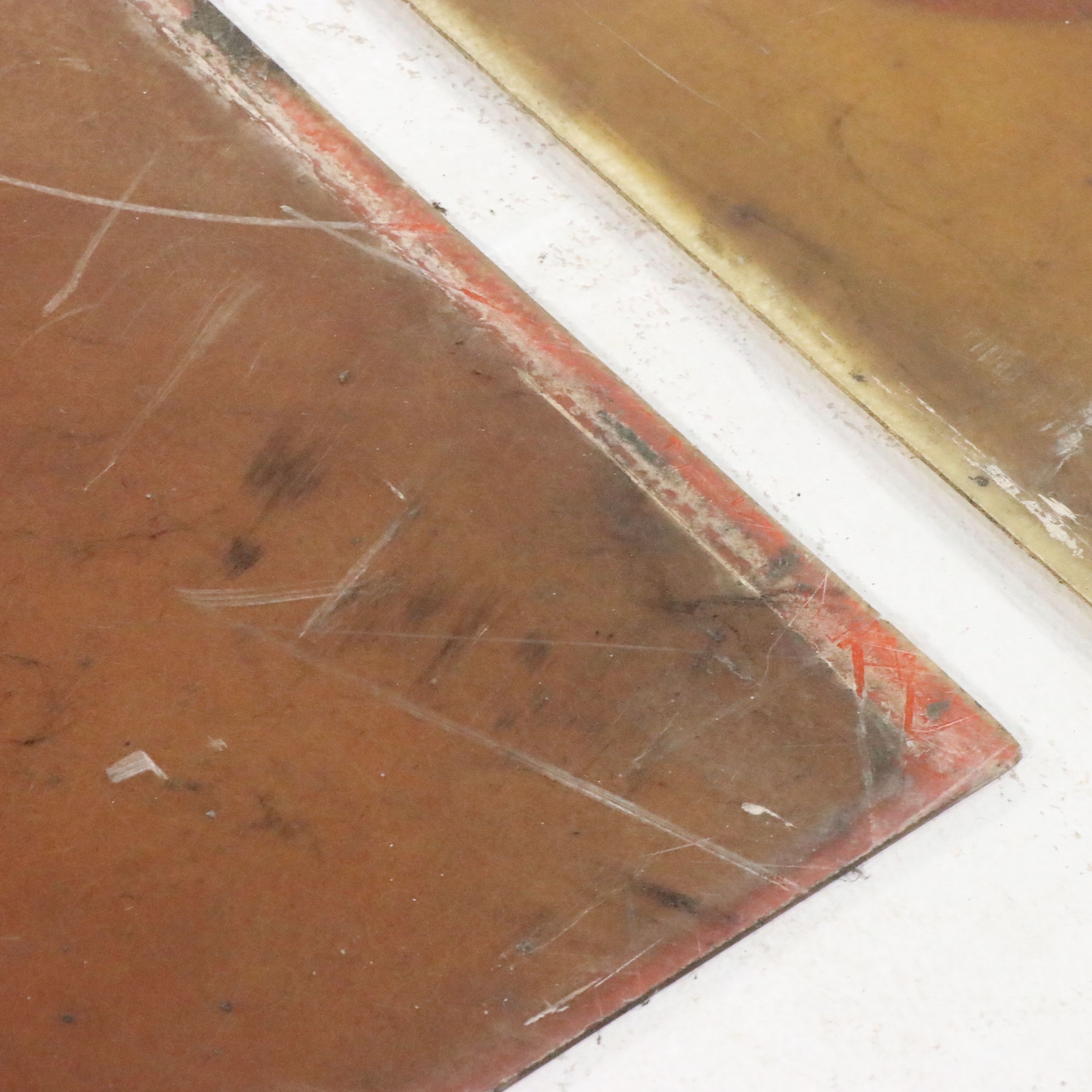 Four Acrylic on Fiberglass Carnival Theme Panels