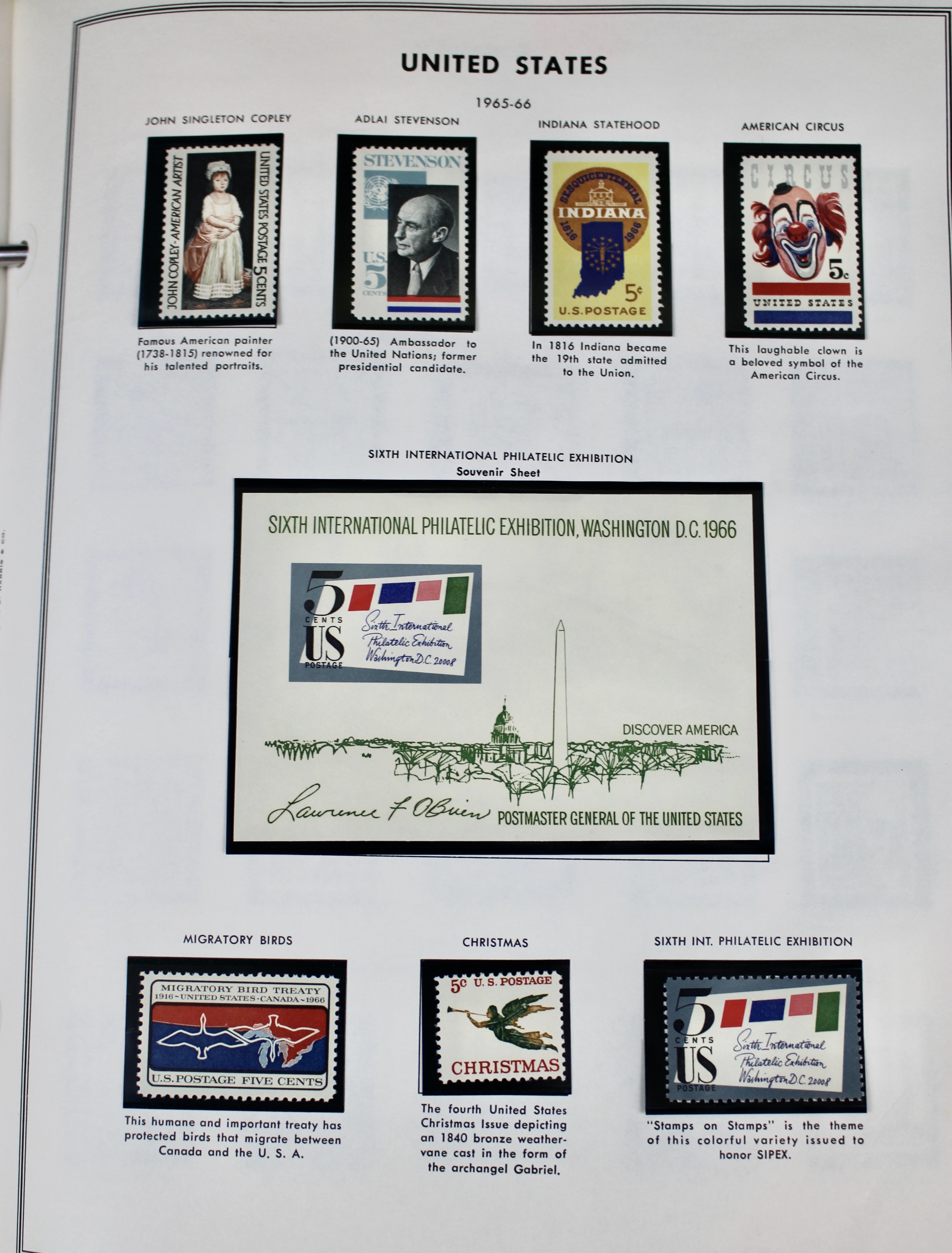Comprehensive Mint U.S. Postage Stamp Collection, 1937 to 1972