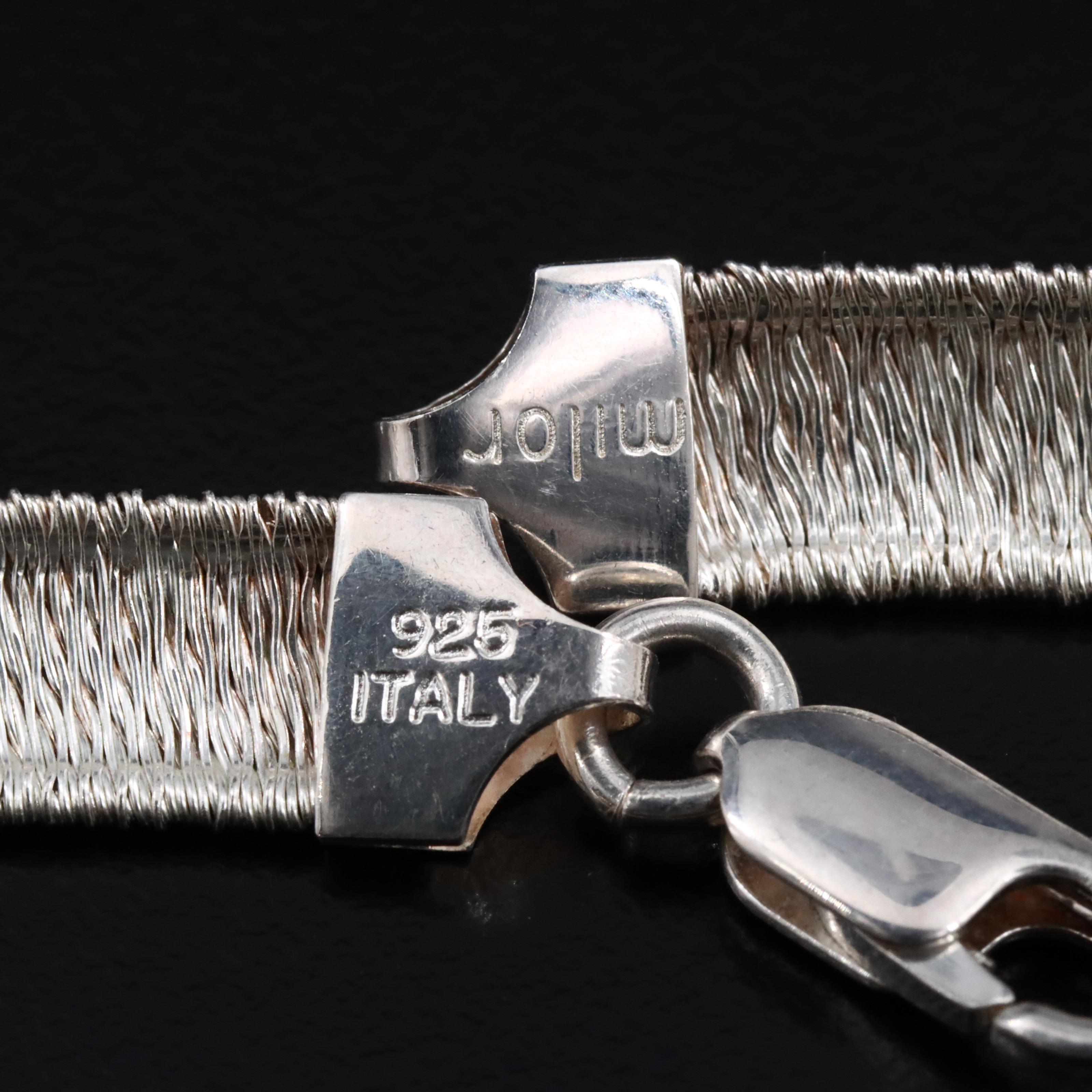 Milor Italy Sterling Necklace