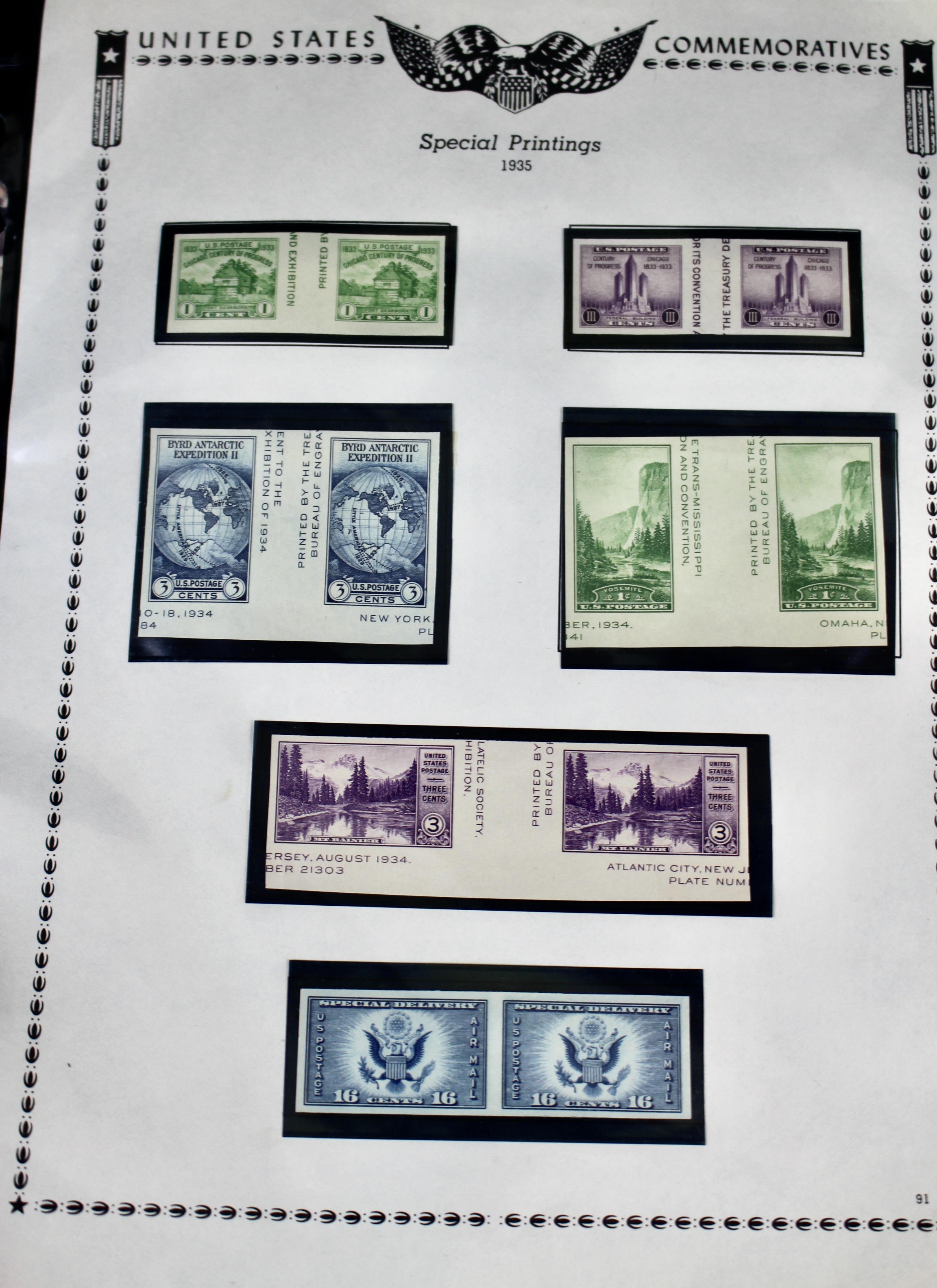 Farley Postage Stamp Collection