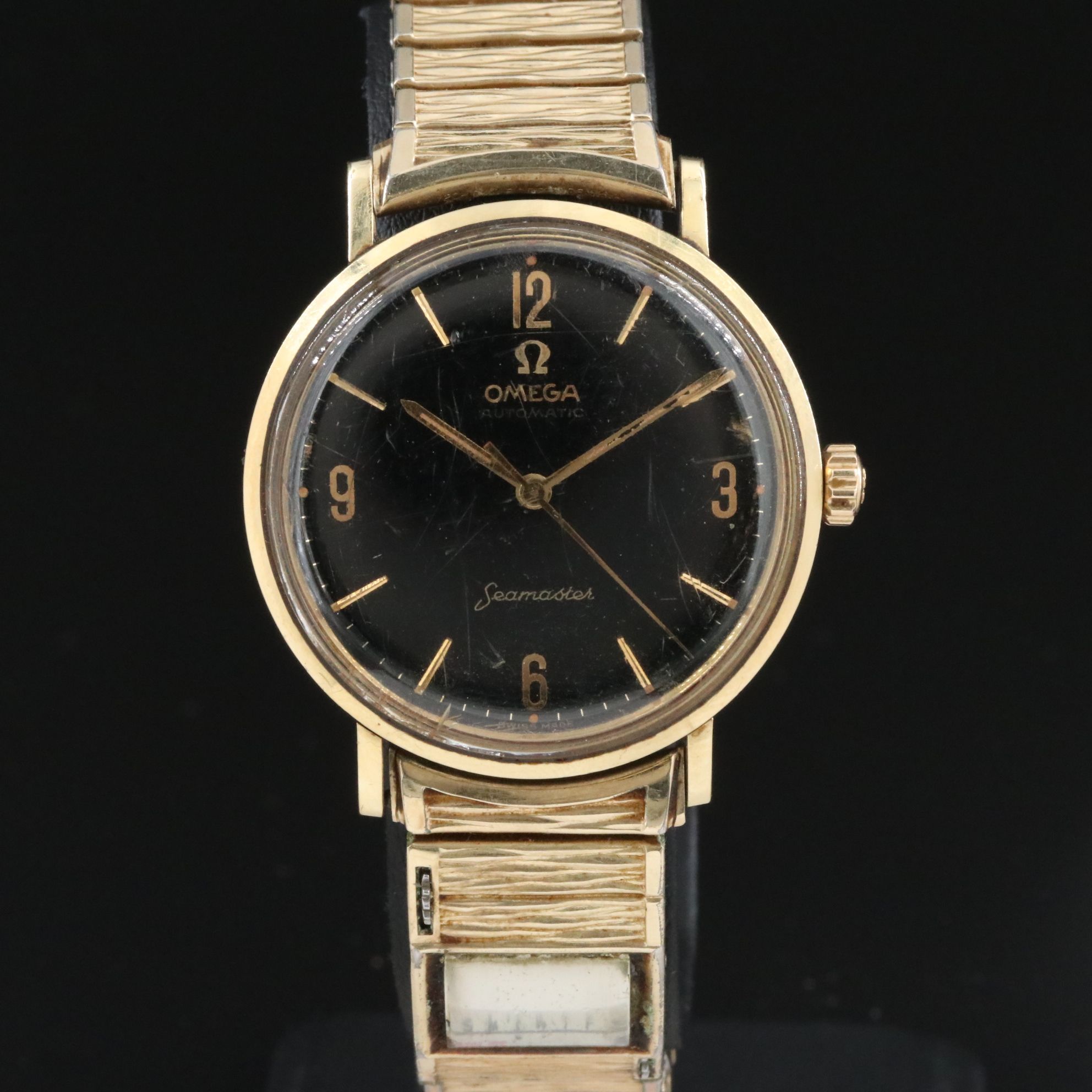 Omega Seamaster 14K and Steel Vintage Watch