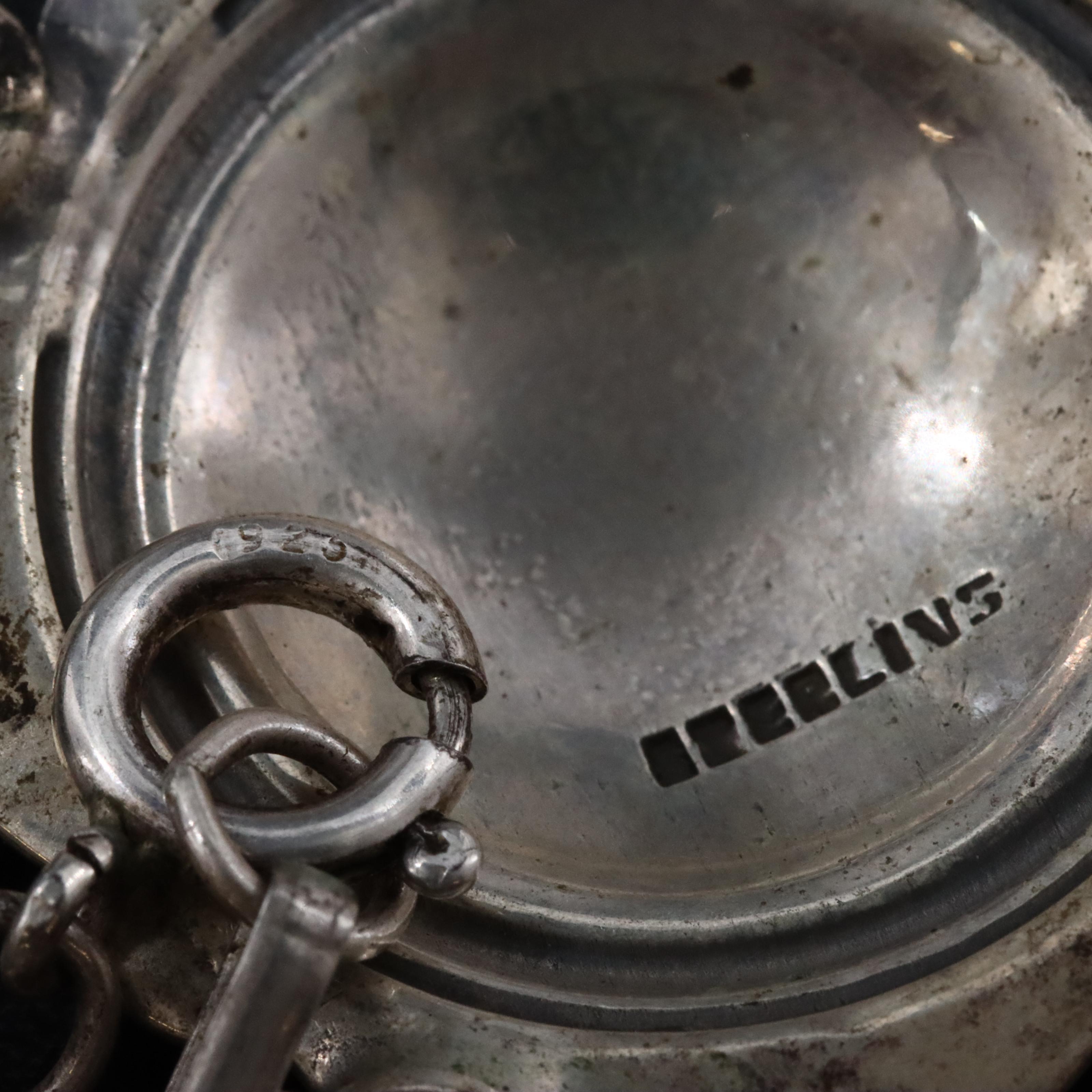 Southwestern Sterling Stampwork Necklace