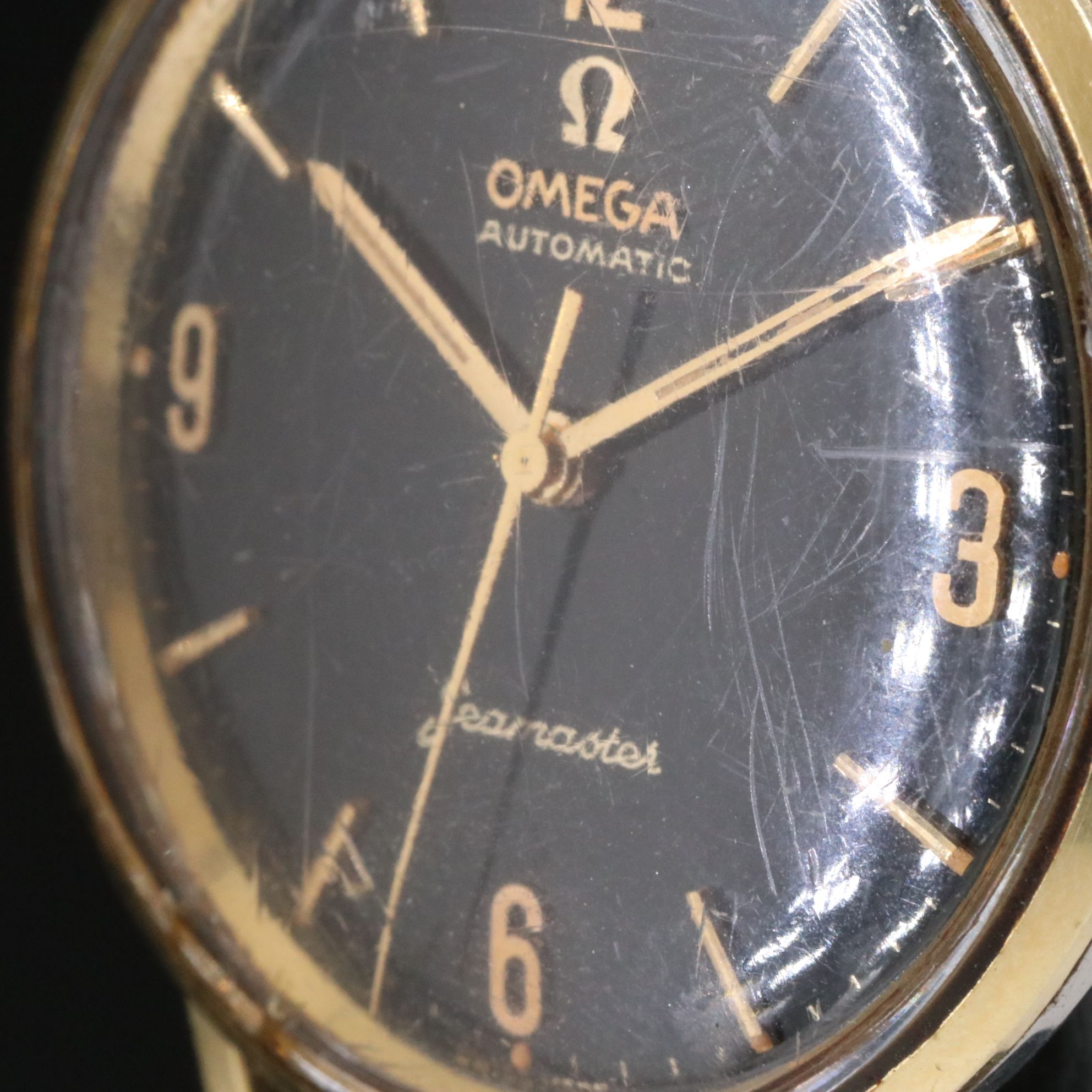 Omega Seamaster 14K and Steel Vintage Watch