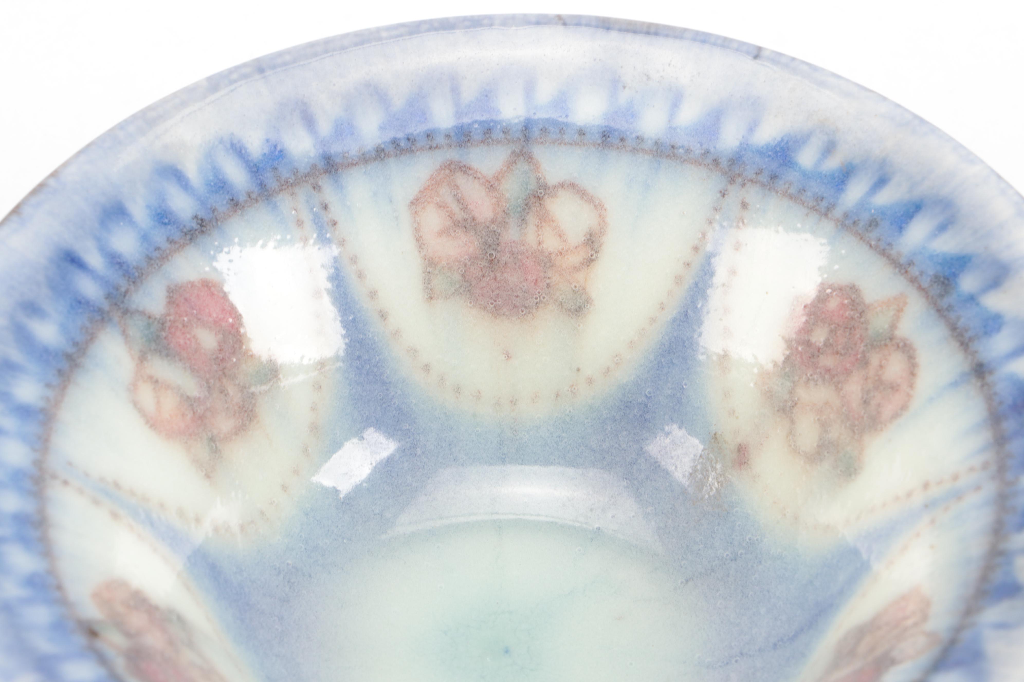 William E. Hentschel for Rookwood Pottery Low Bowl, 1921