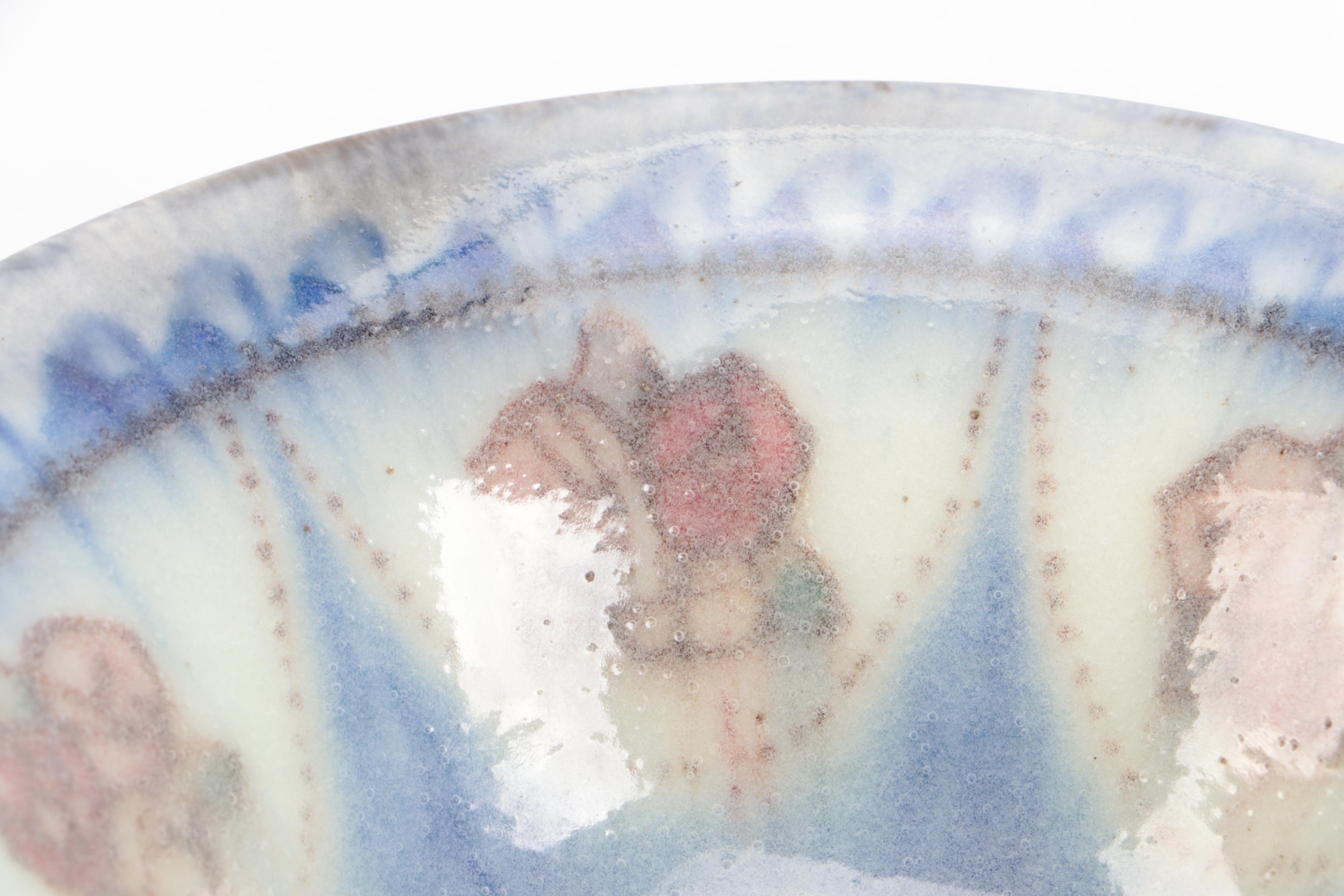 William E. Hentschel for Rookwood Pottery Low Bowl, 1921