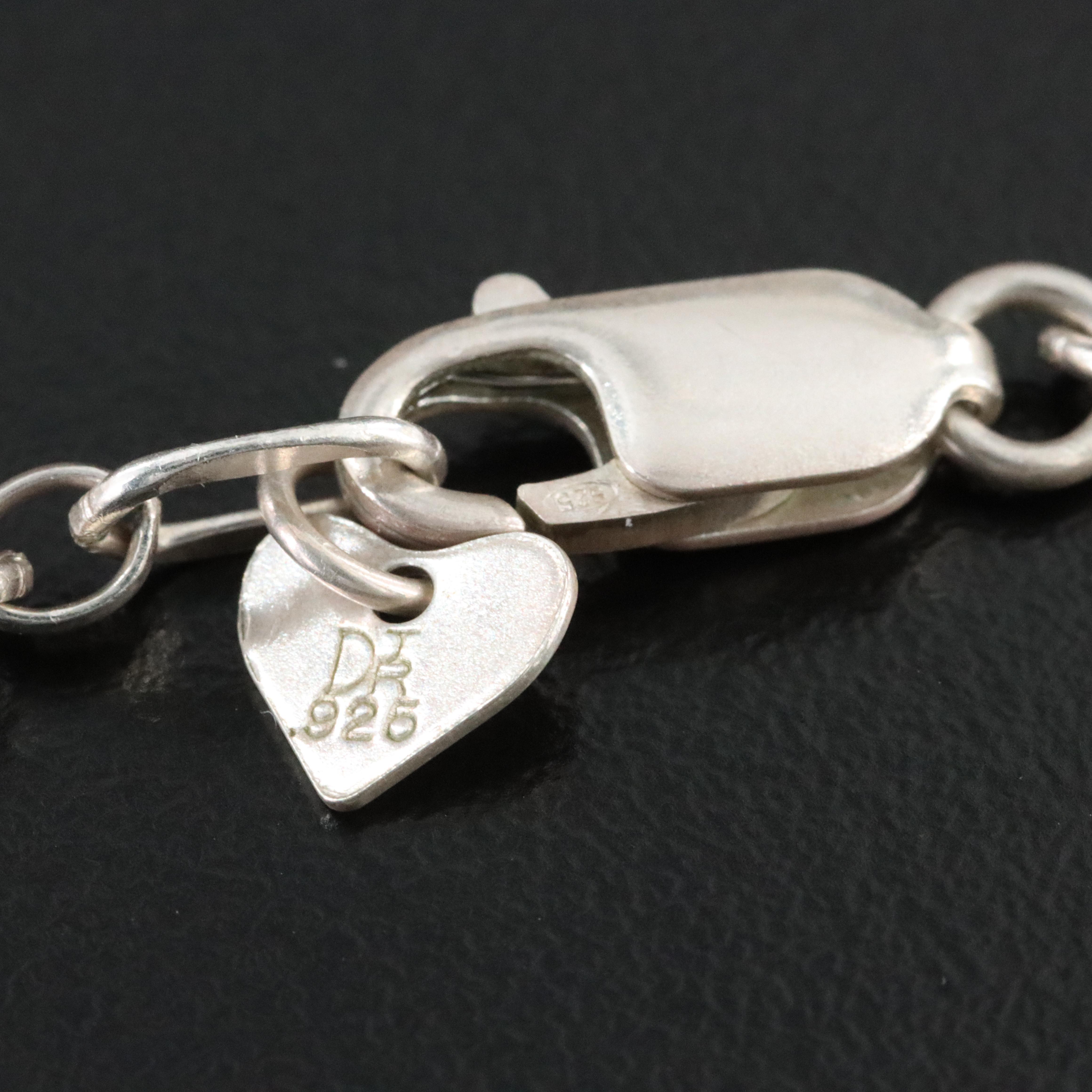 Desert Rose Trading Sterling Pearl, Amber and Jasper Necklace