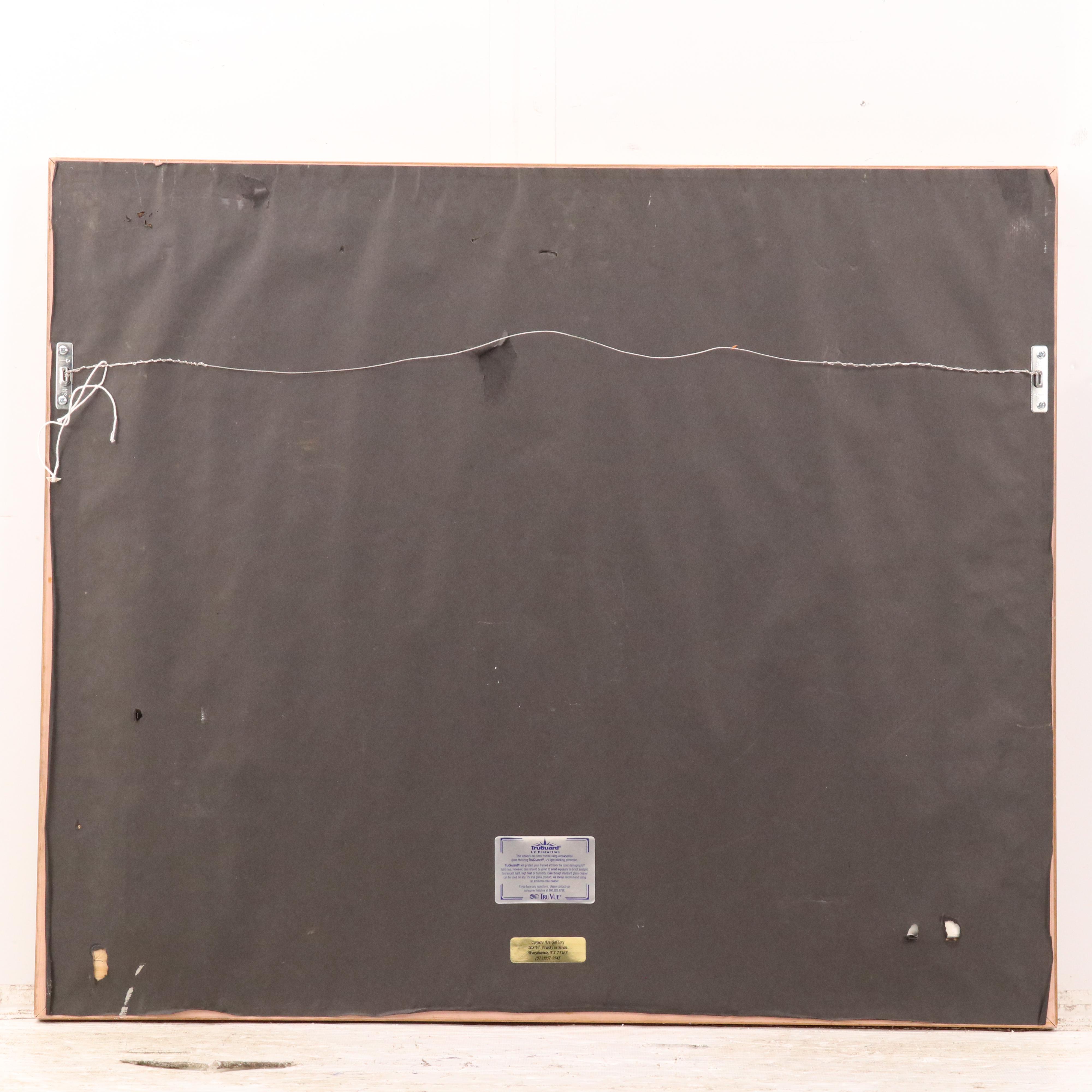 Fernand Maissen Gouache Painting "Vainqueur"