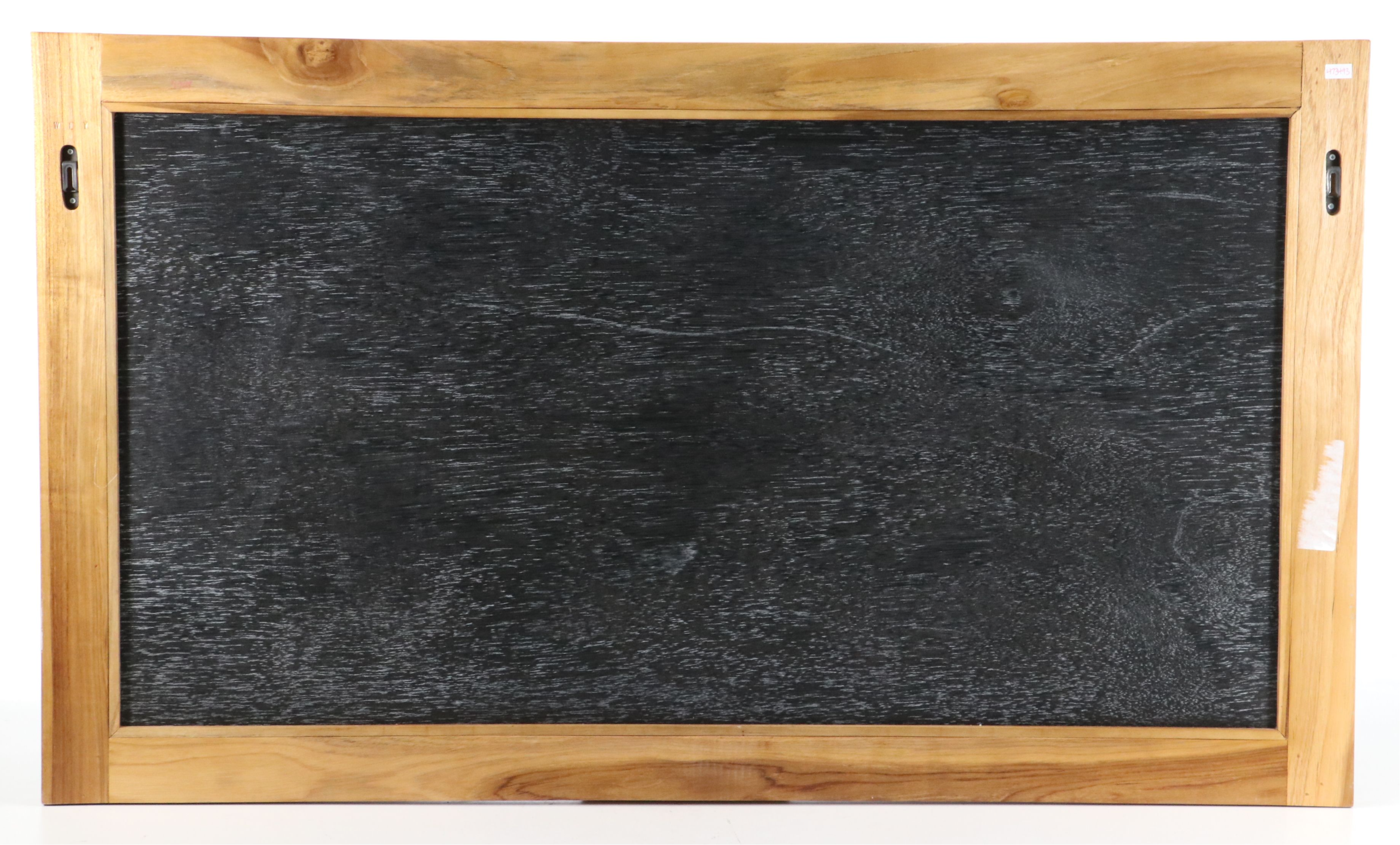 Contemporary Teak Framed Vanity Mirror