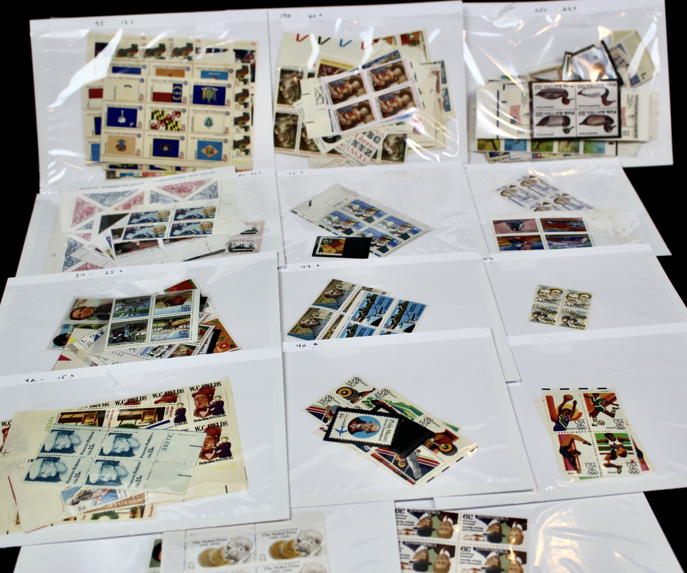 Over $170 Face Value Mint Condition U.S. Postage Stamps