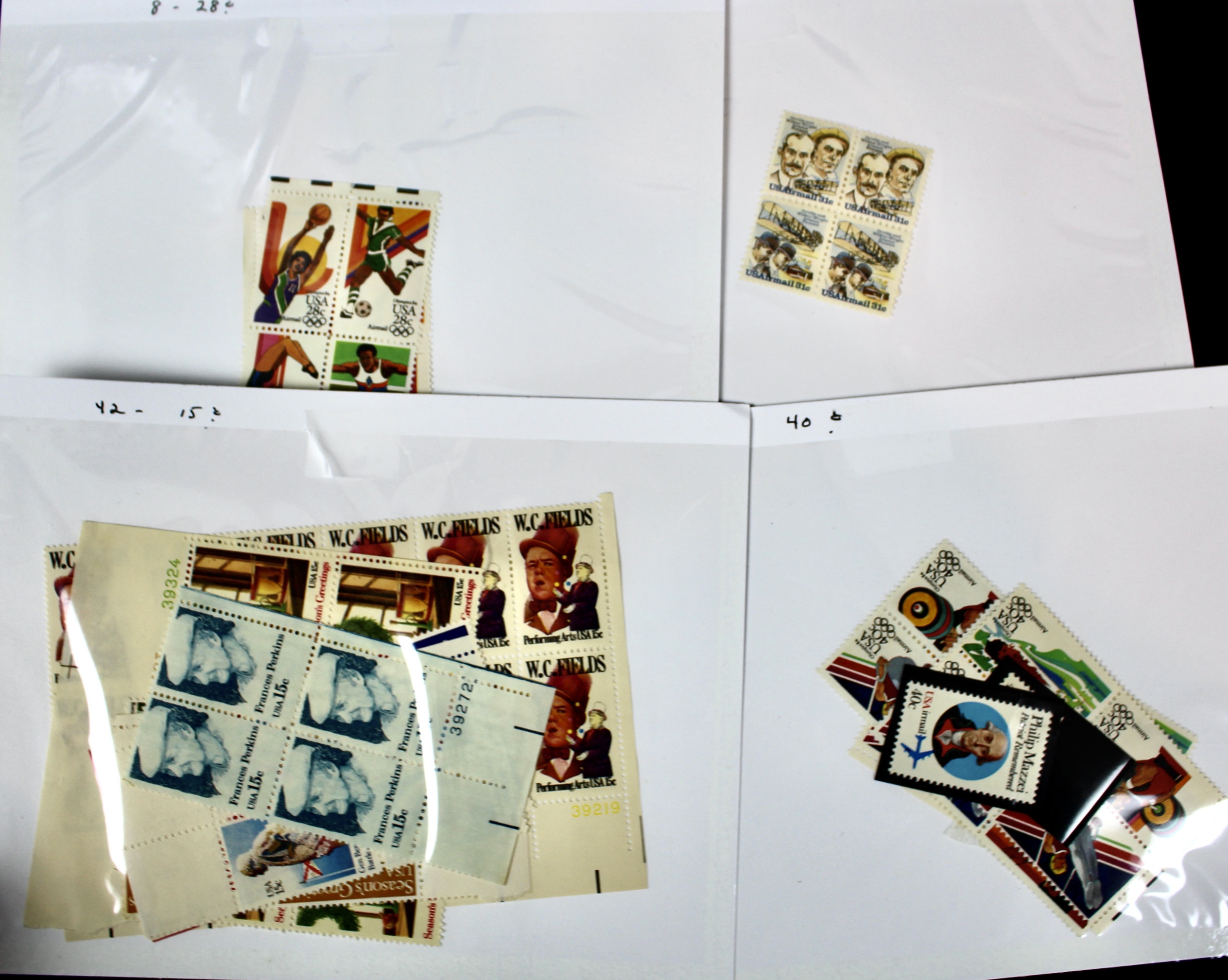 Over $170 Face Value Mint Condition U.S. Postage Stamps