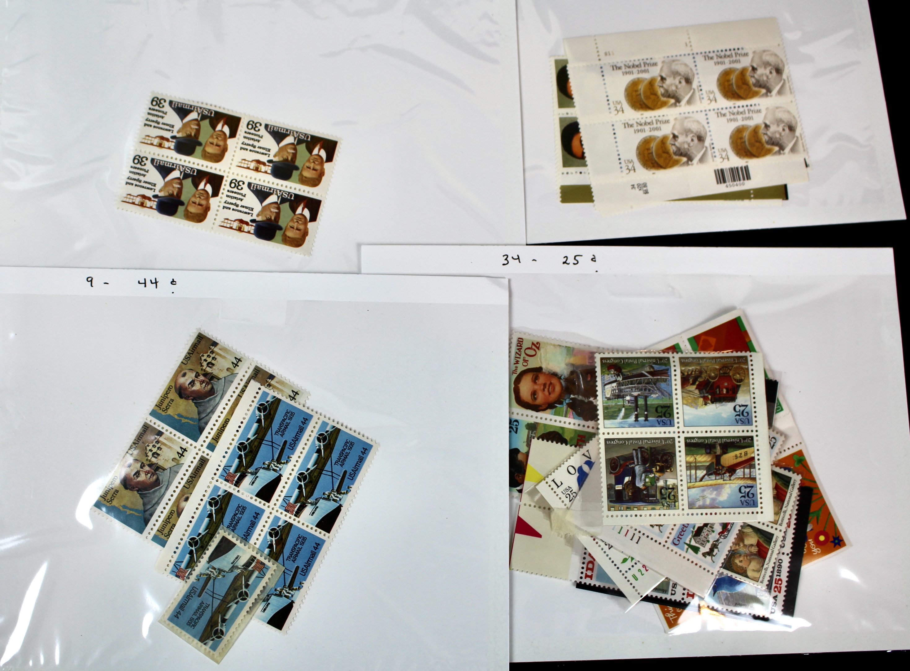 Over $170 Face Value Mint Condition U.S. Postage Stamps