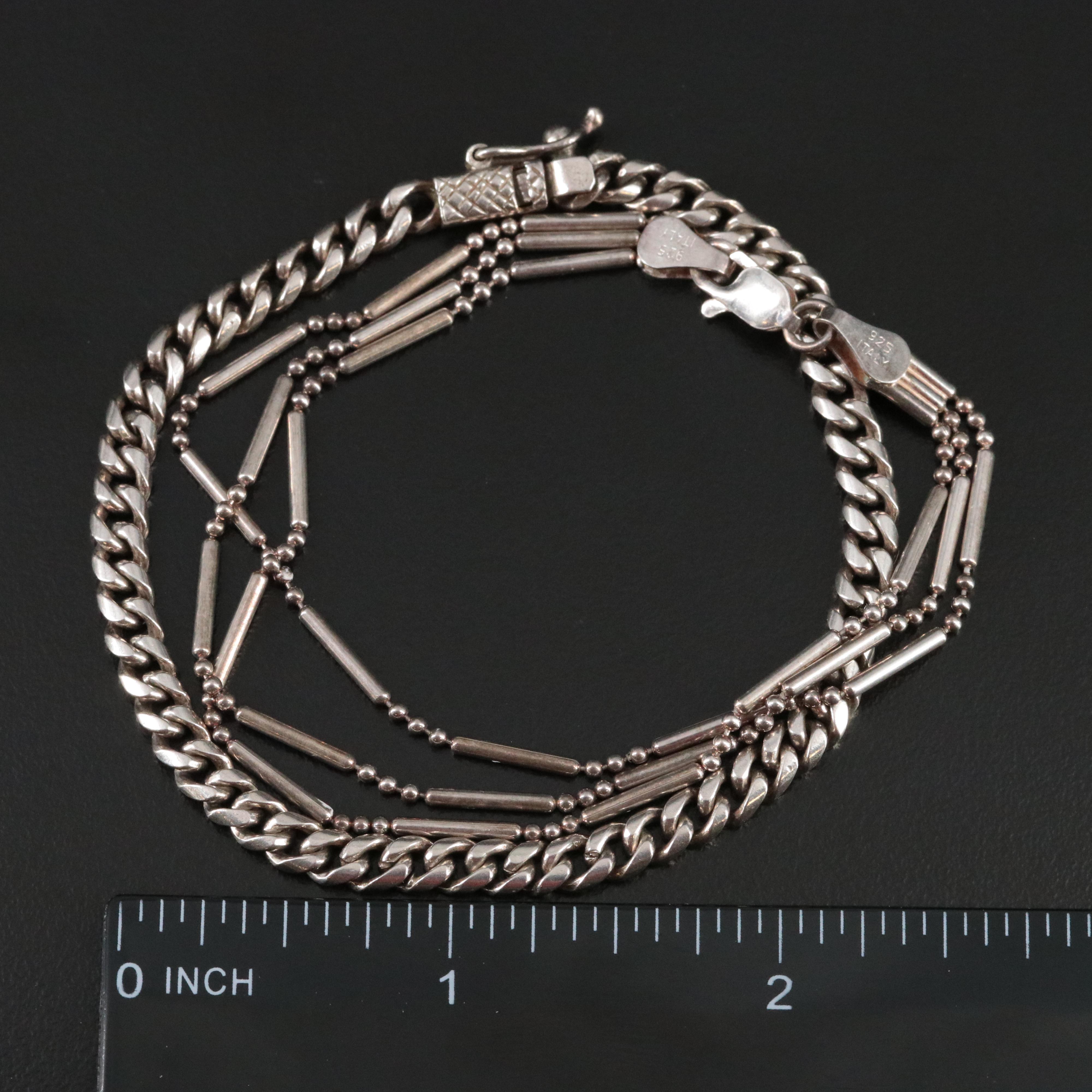 Sterling Bracelet Collection