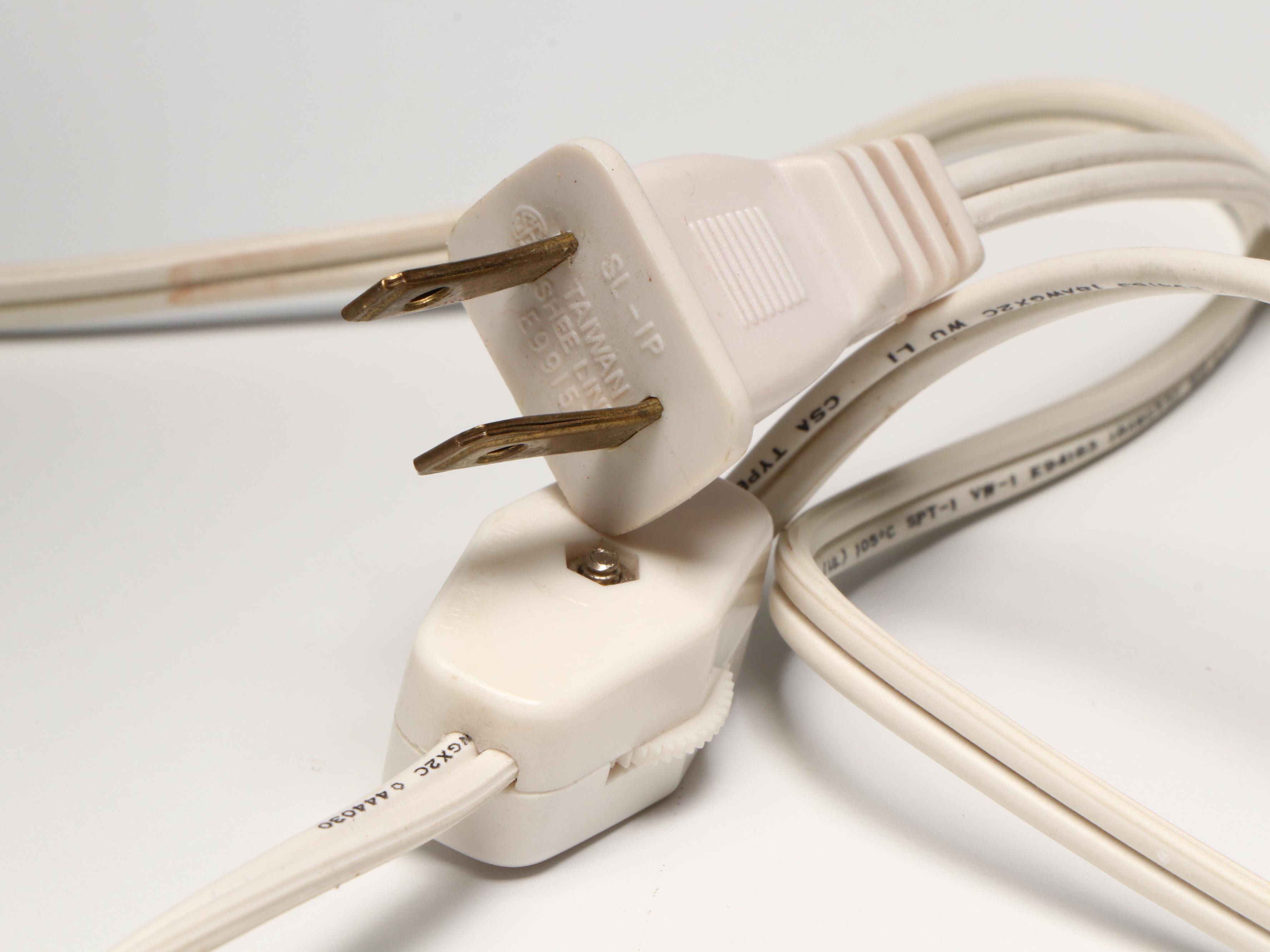 Michelotti Glass, Crystal and Pressed Glass Table Lamp with Other Beaded Lamp