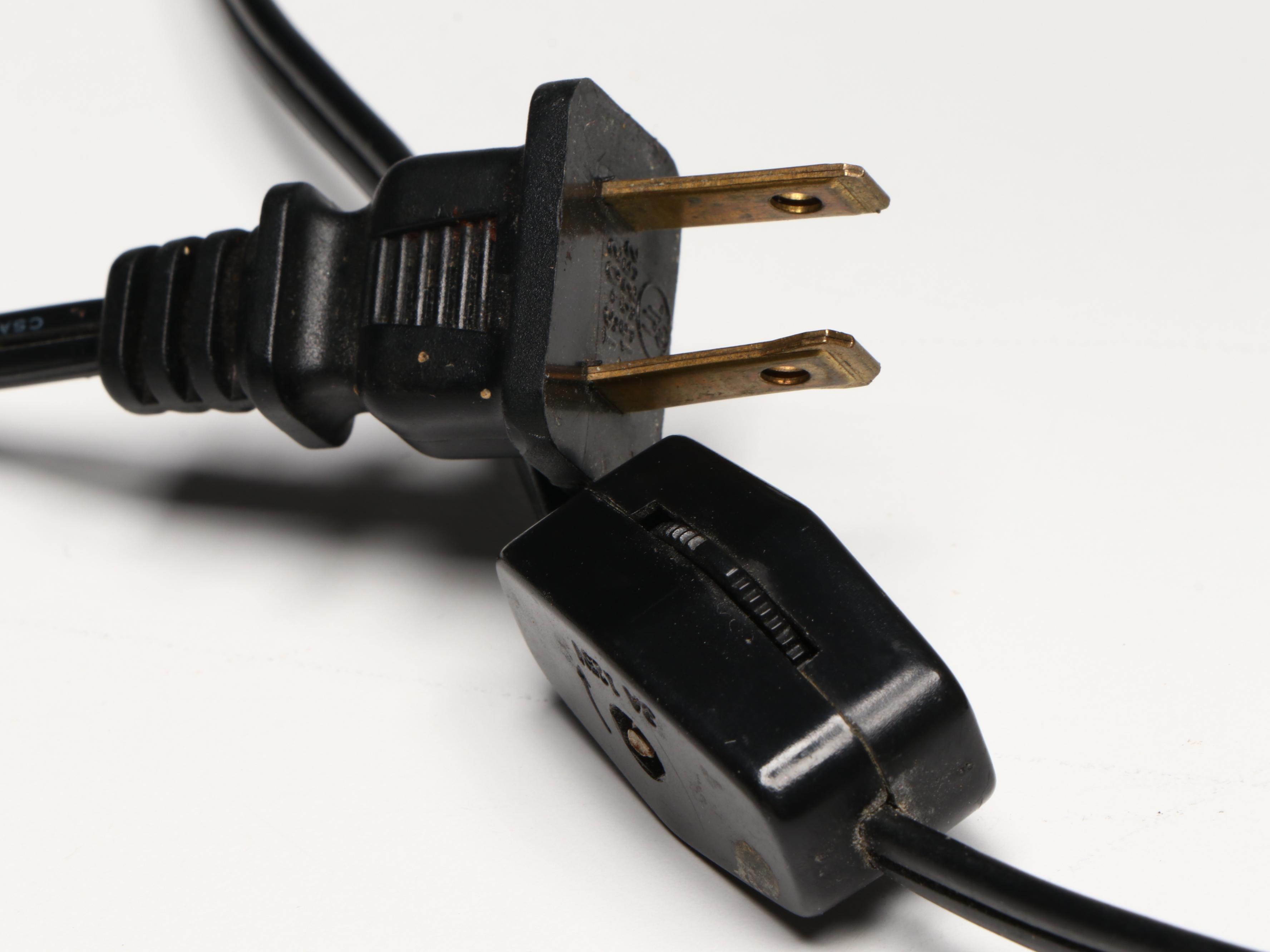 Michelotti Glass, Crystal and Pressed Glass Table Lamp with Other Beaded Lamp