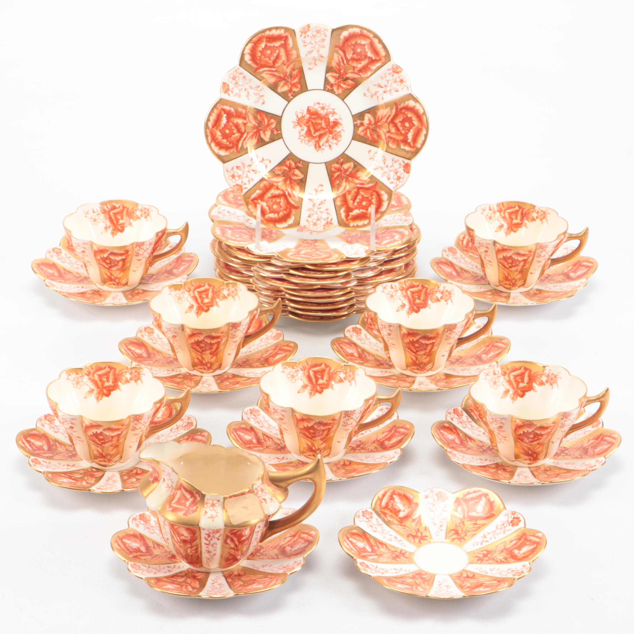 Wileman Foley English Porcelain Dinnerware, 1894–1910