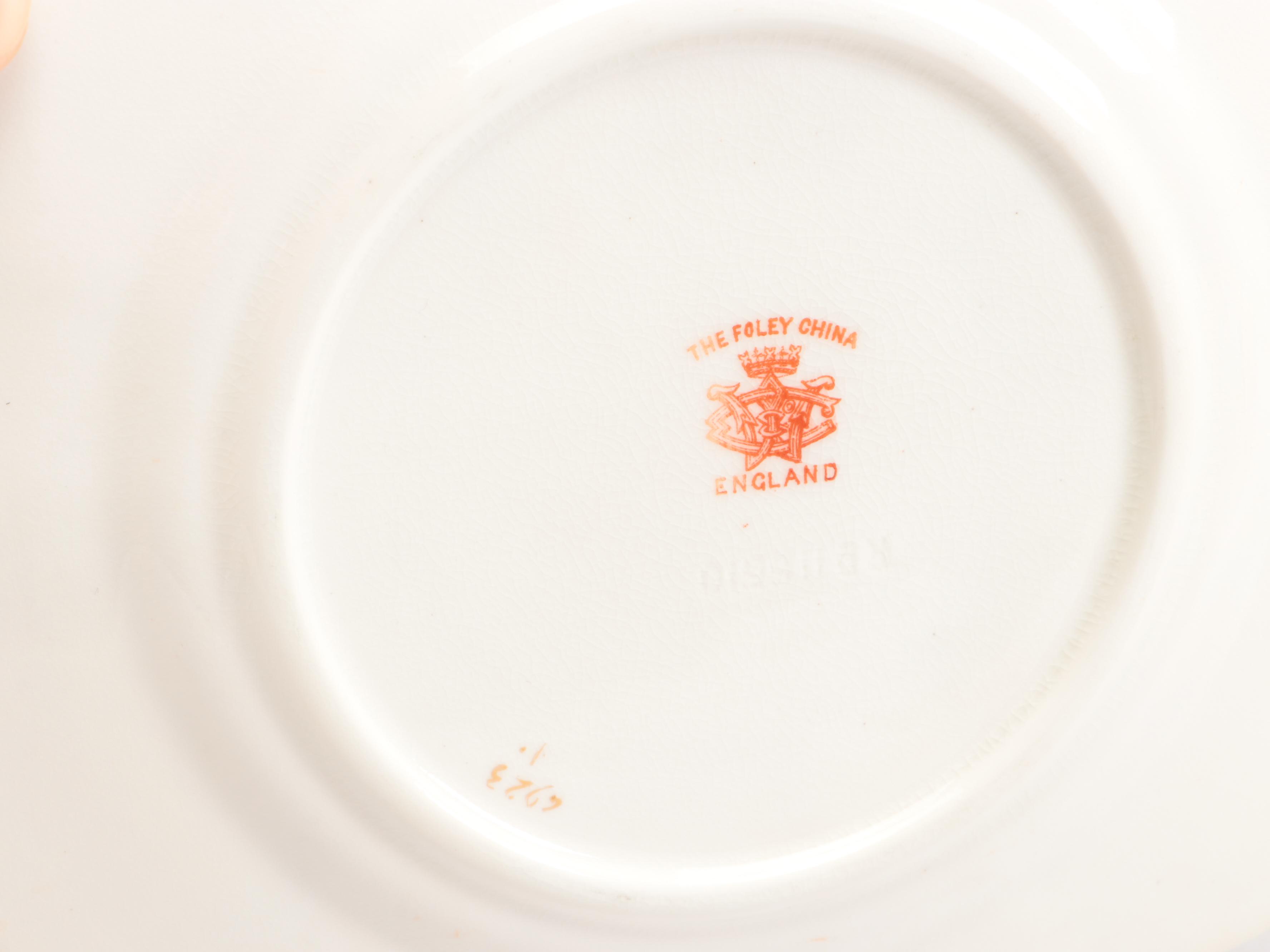 Wileman Foley English Porcelain Dinnerware, 1894–1910