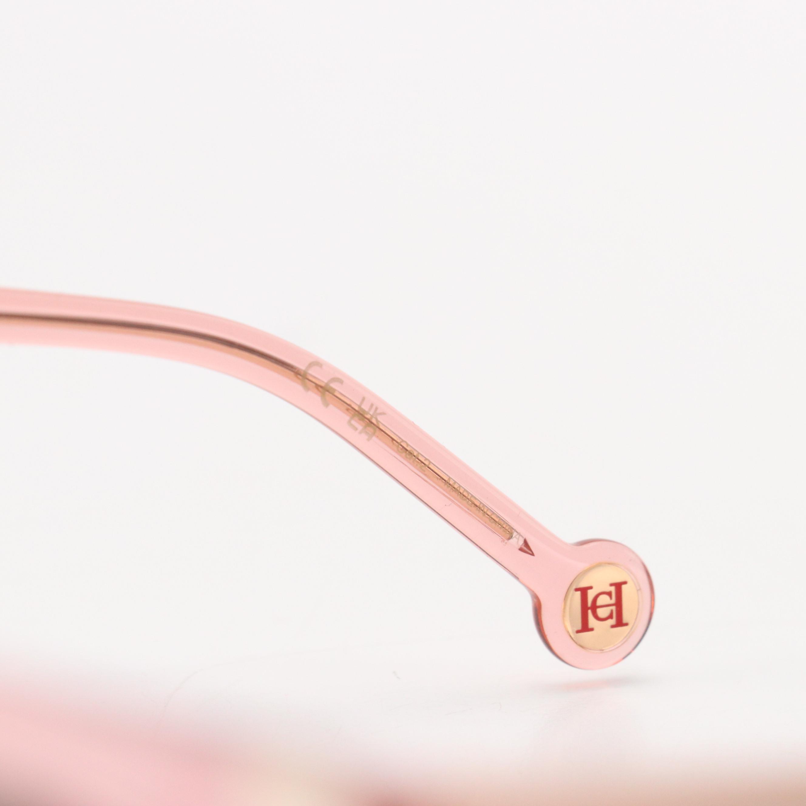 Carolina Herrera HER0141/S Pink Cat Eye Sunglasses with Case