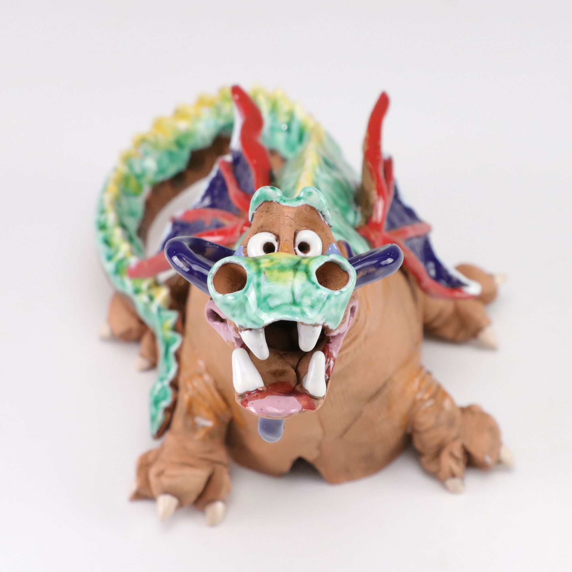 Hand-Crafted Dragon Incense Holder & Sculpture