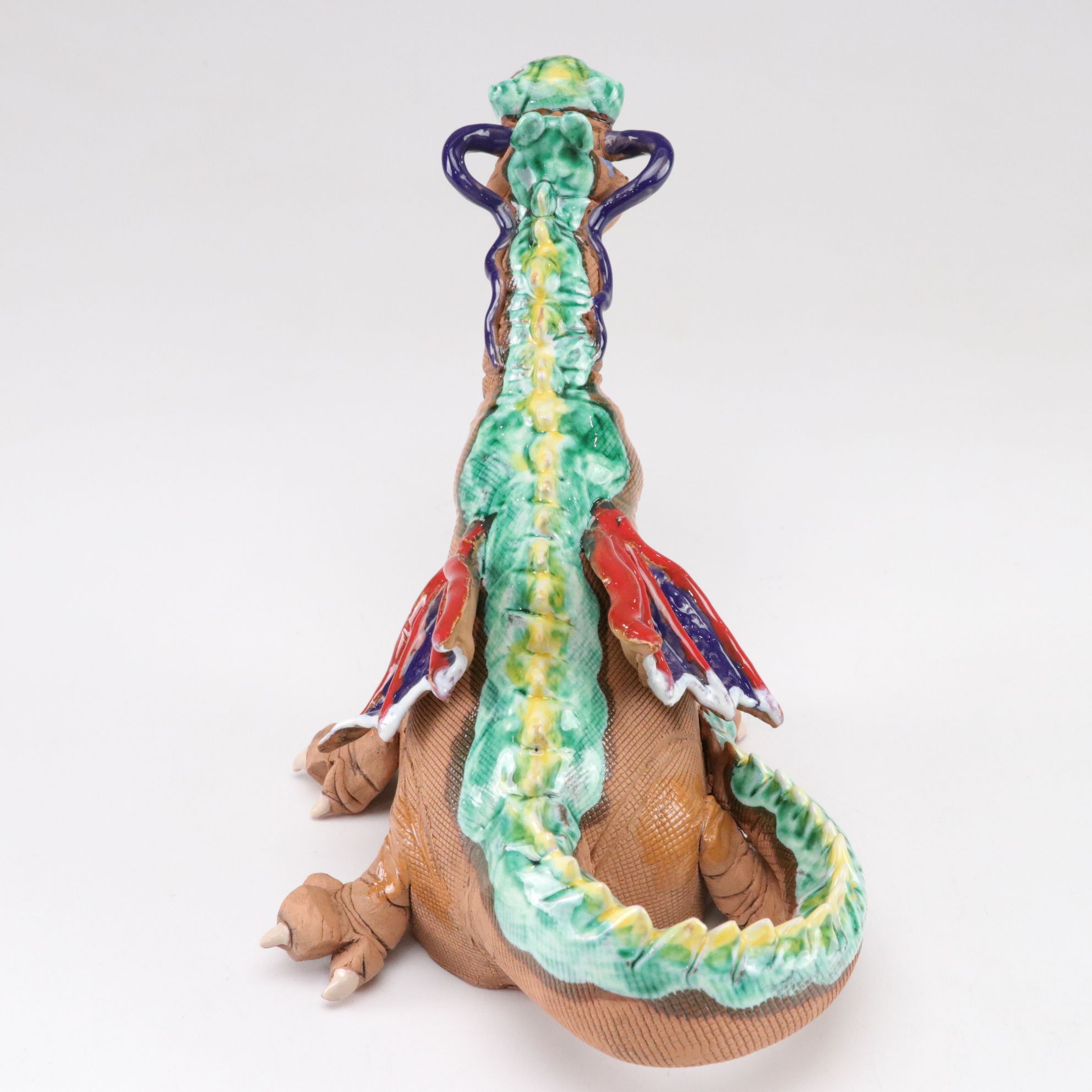 Hand-Crafted Dragon Incense Holder & Sculpture