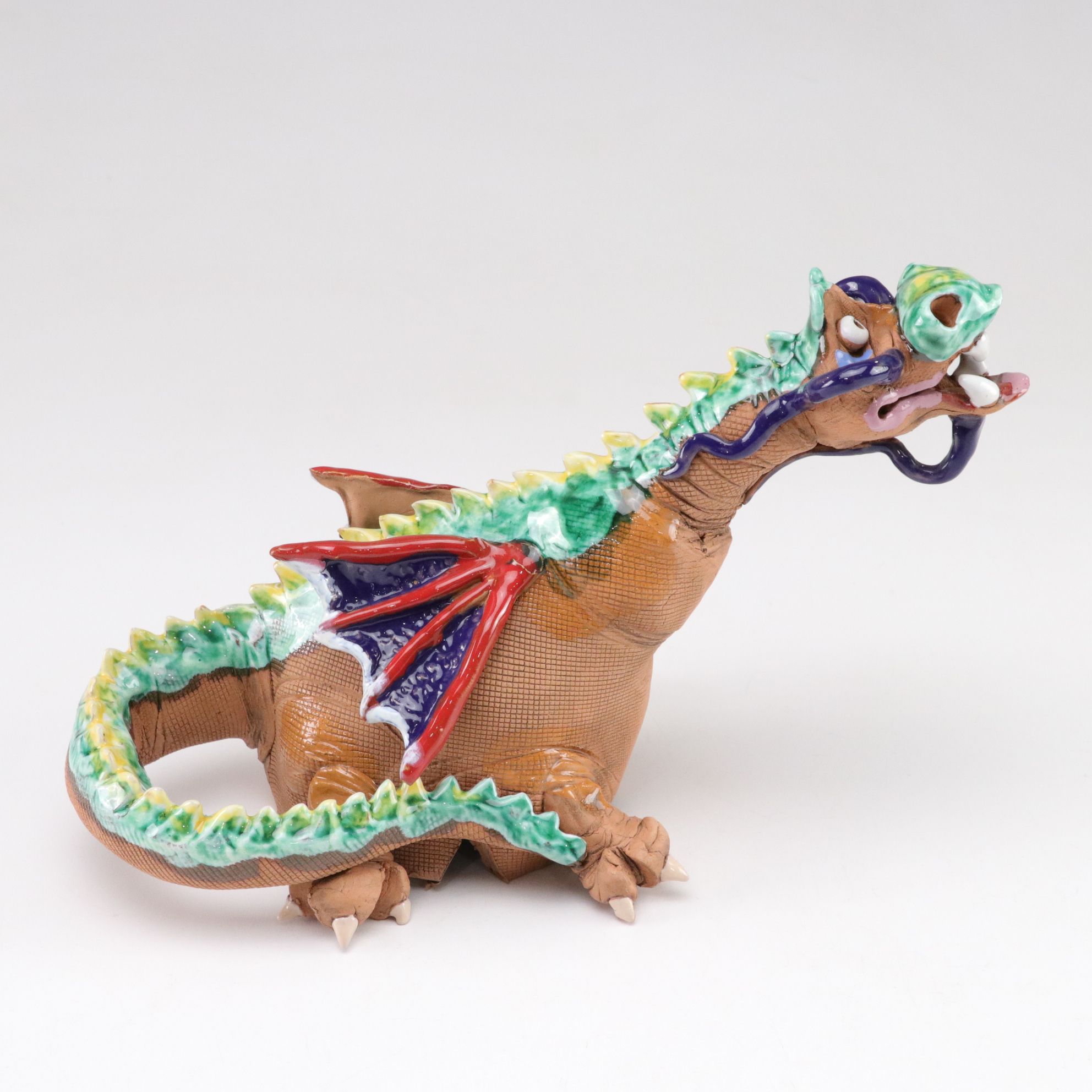 Hand-Crafted Dragon Incense Holder & Sculpture