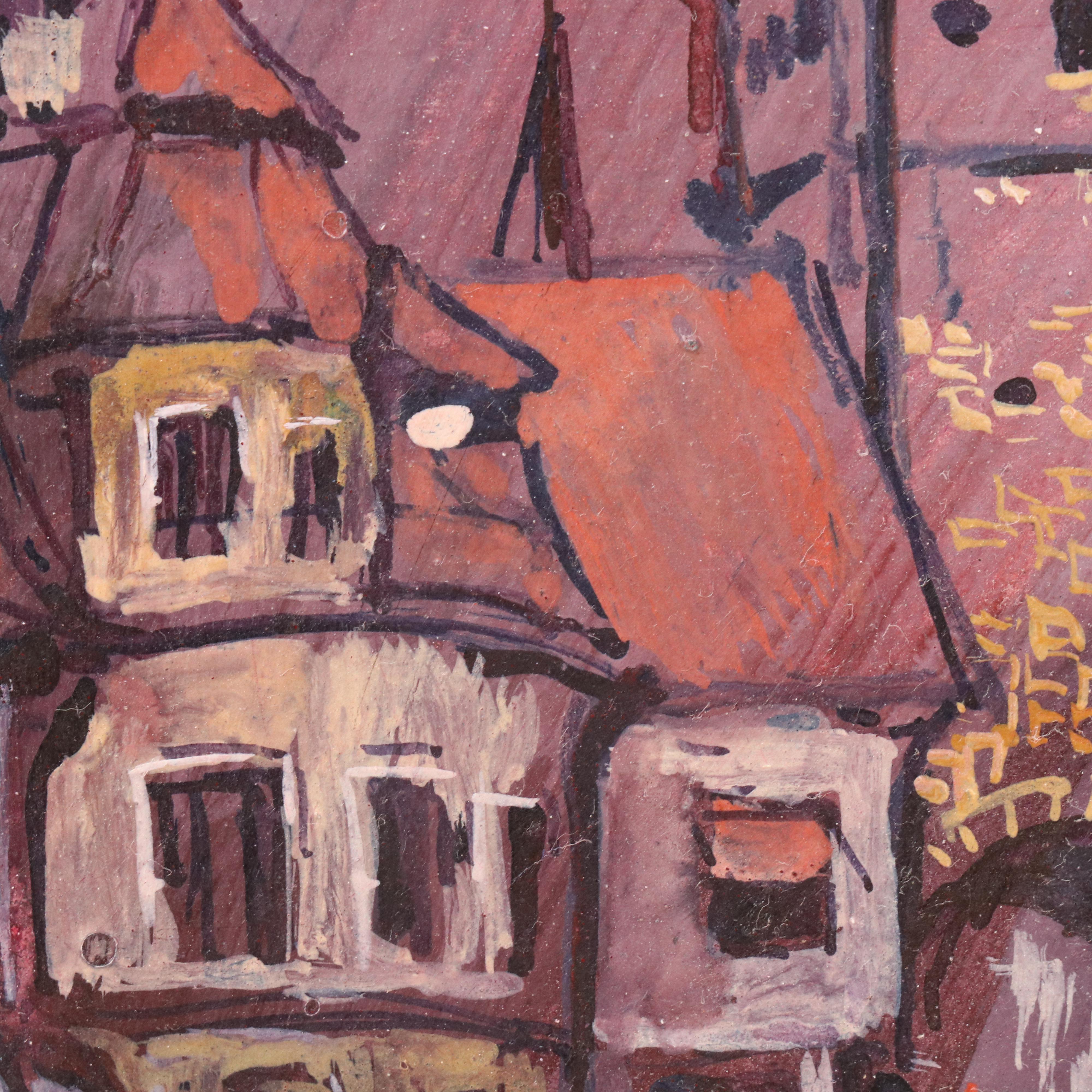 Jan Dvořák Acrylic Painting "Lichtenfels III & IX"