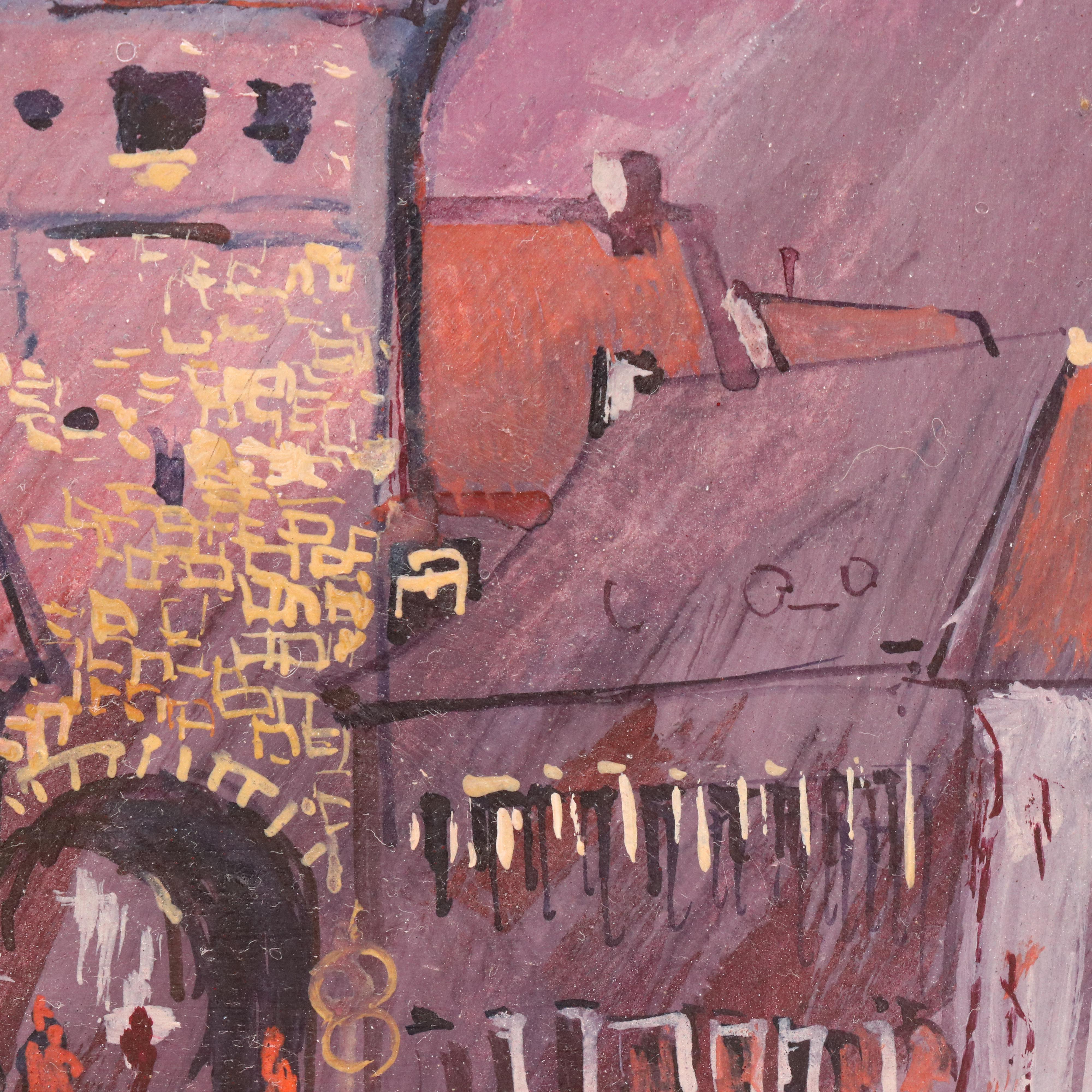 Jan Dvořák Acrylic Painting "Lichtenfels III & IX"