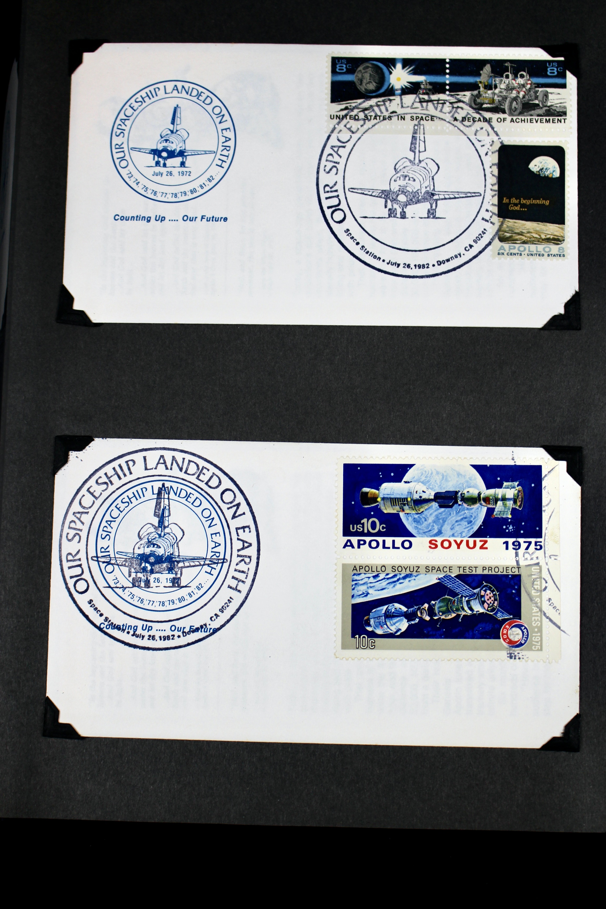 Group of Nineteen Rockwell International Space-Related Postal Covers