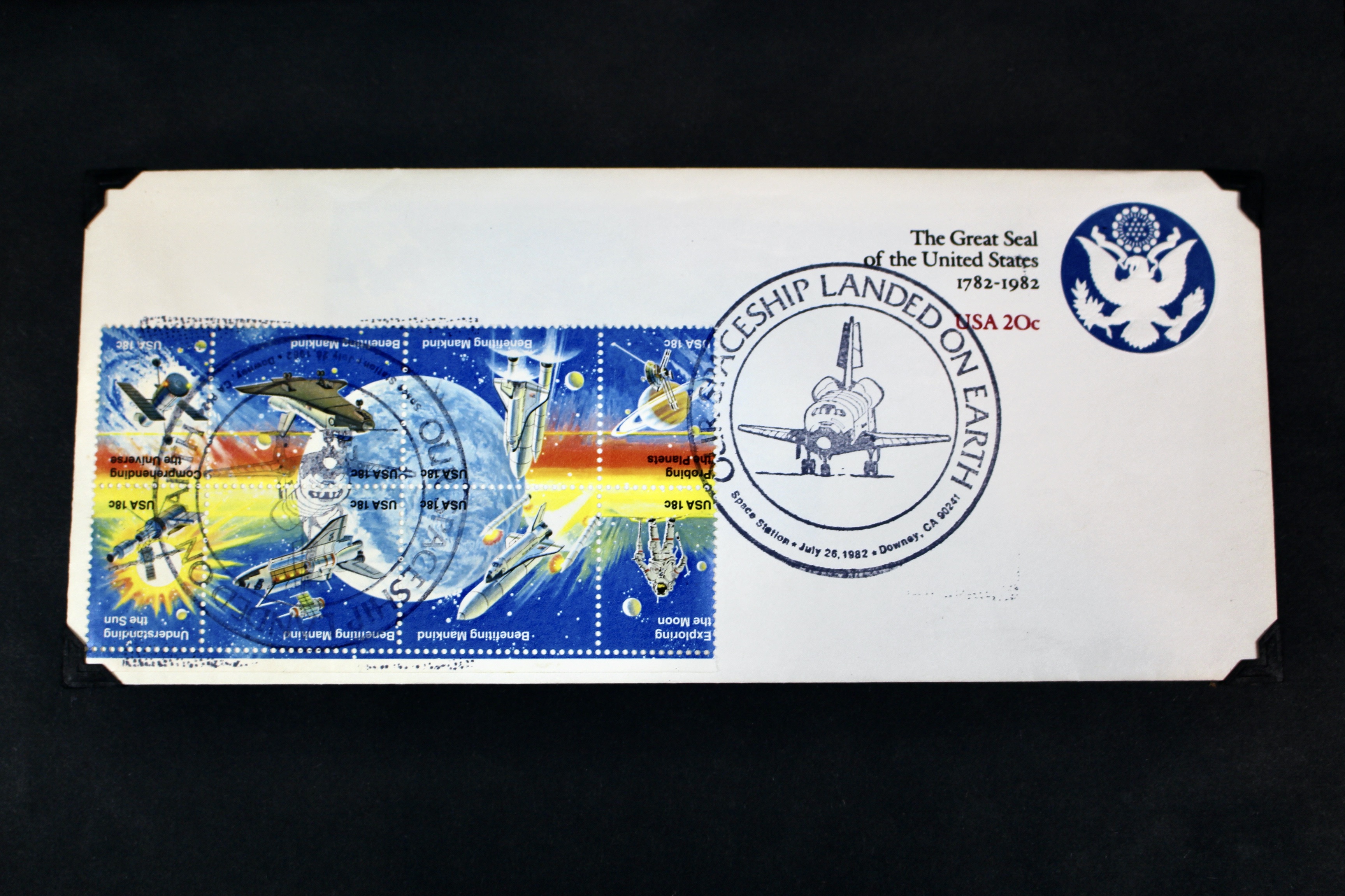 Group of Nineteen Rockwell International Space-Related Postal Covers