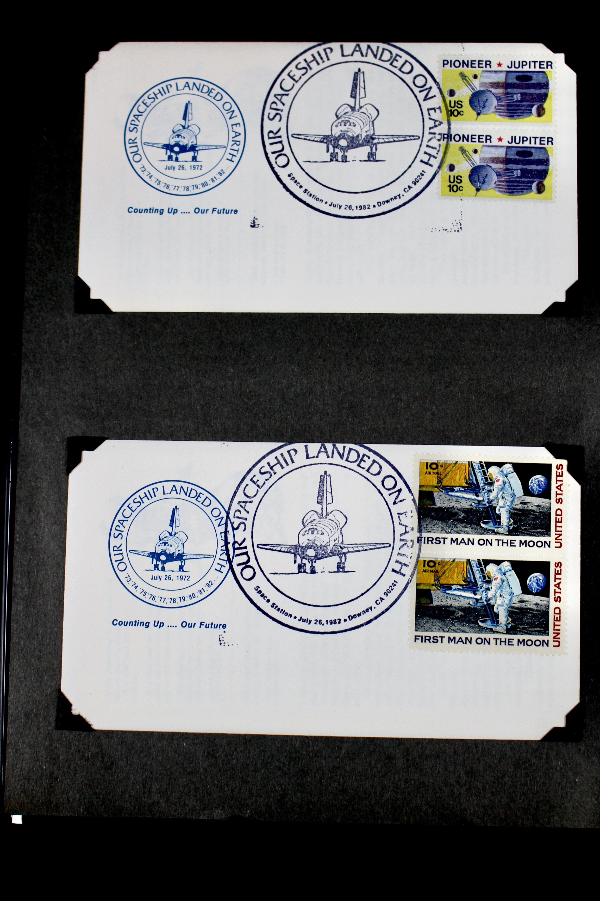 Group of Nineteen Rockwell International Space-Related Postal Covers