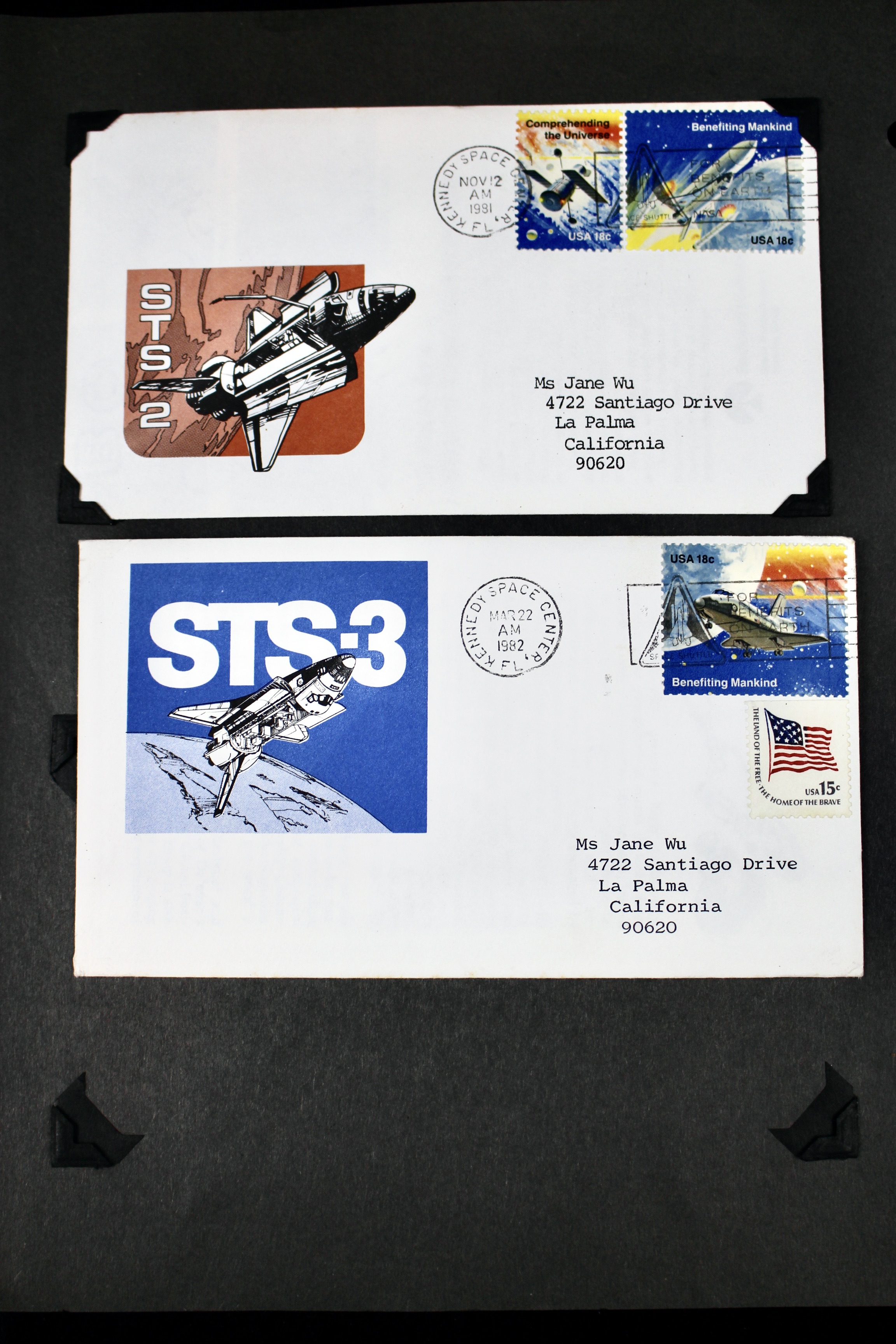 Group of Nineteen Rockwell International Space-Related Postal Covers