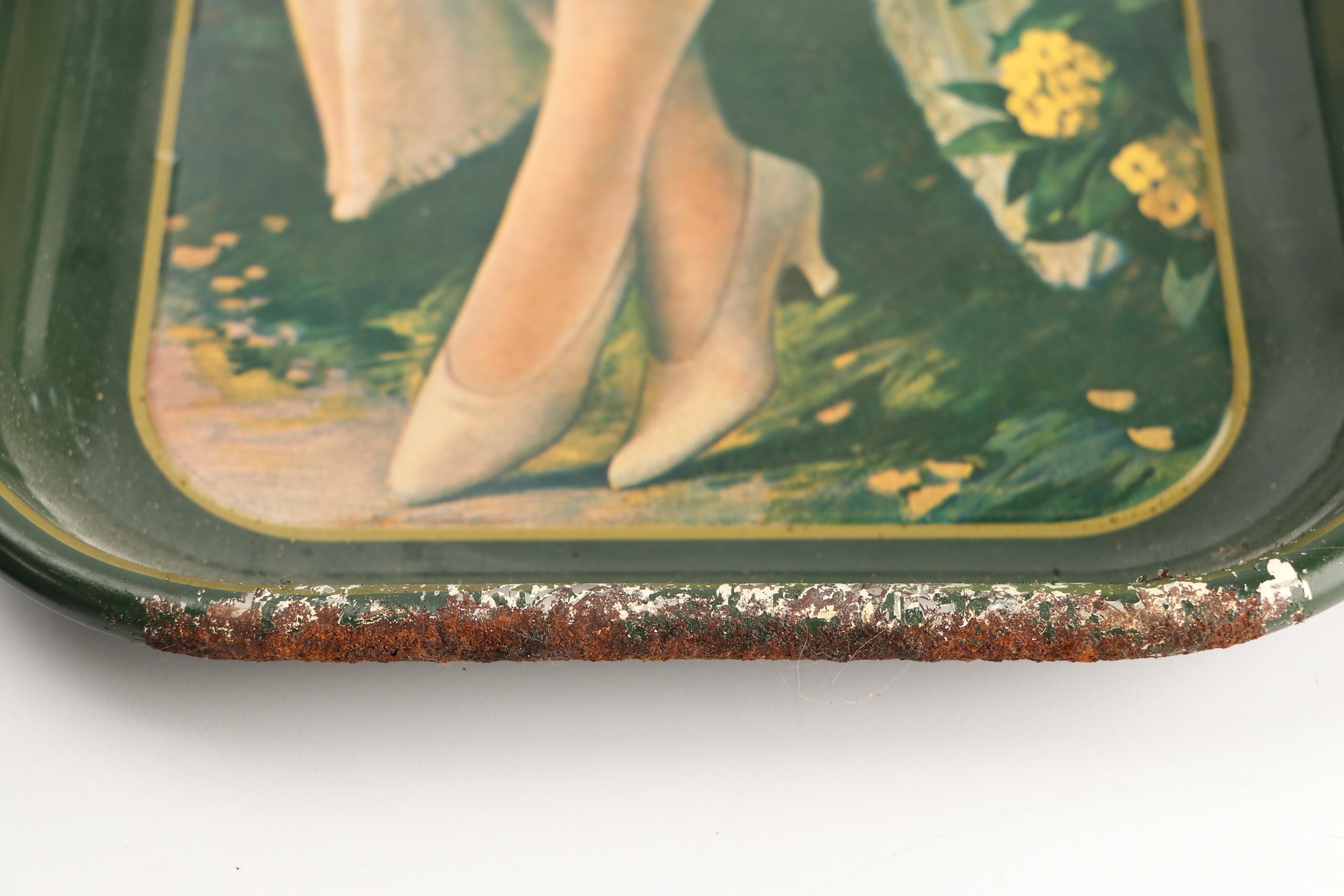 Coca-Cola Metal Reproduction Advertising Trays, Late 20th Century