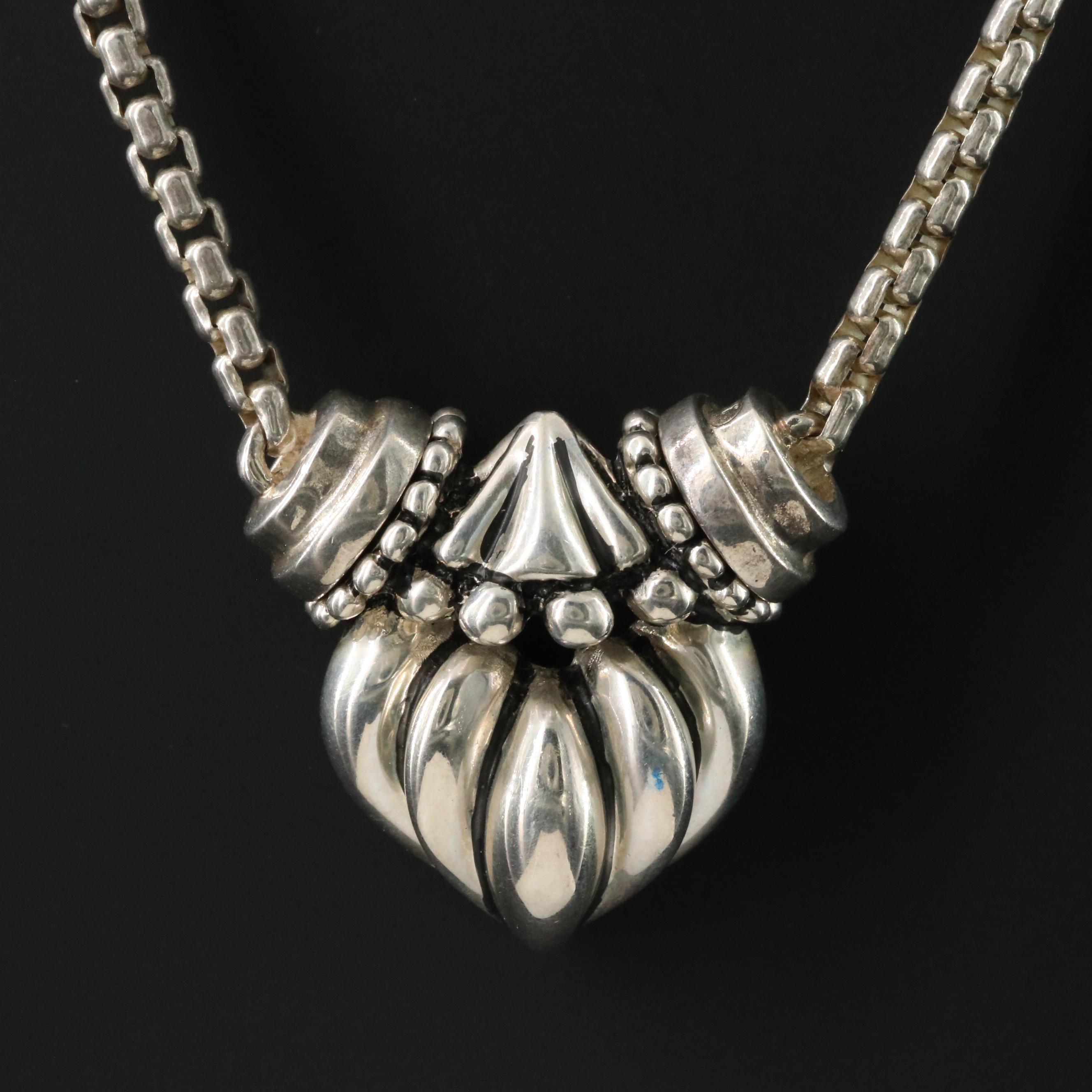 Joseph Esposito Sterling Necklace