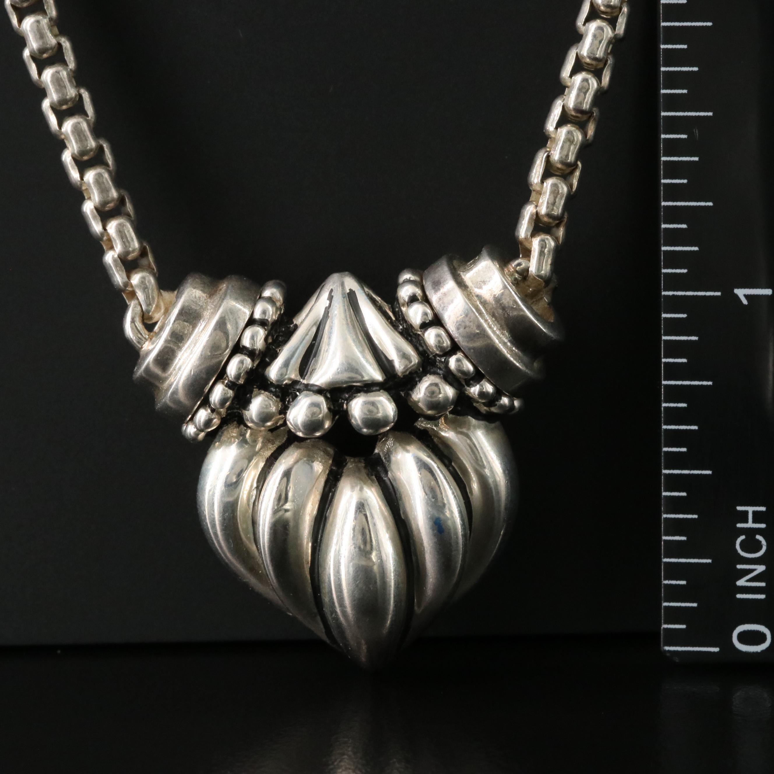Joseph Esposito Sterling Necklace
