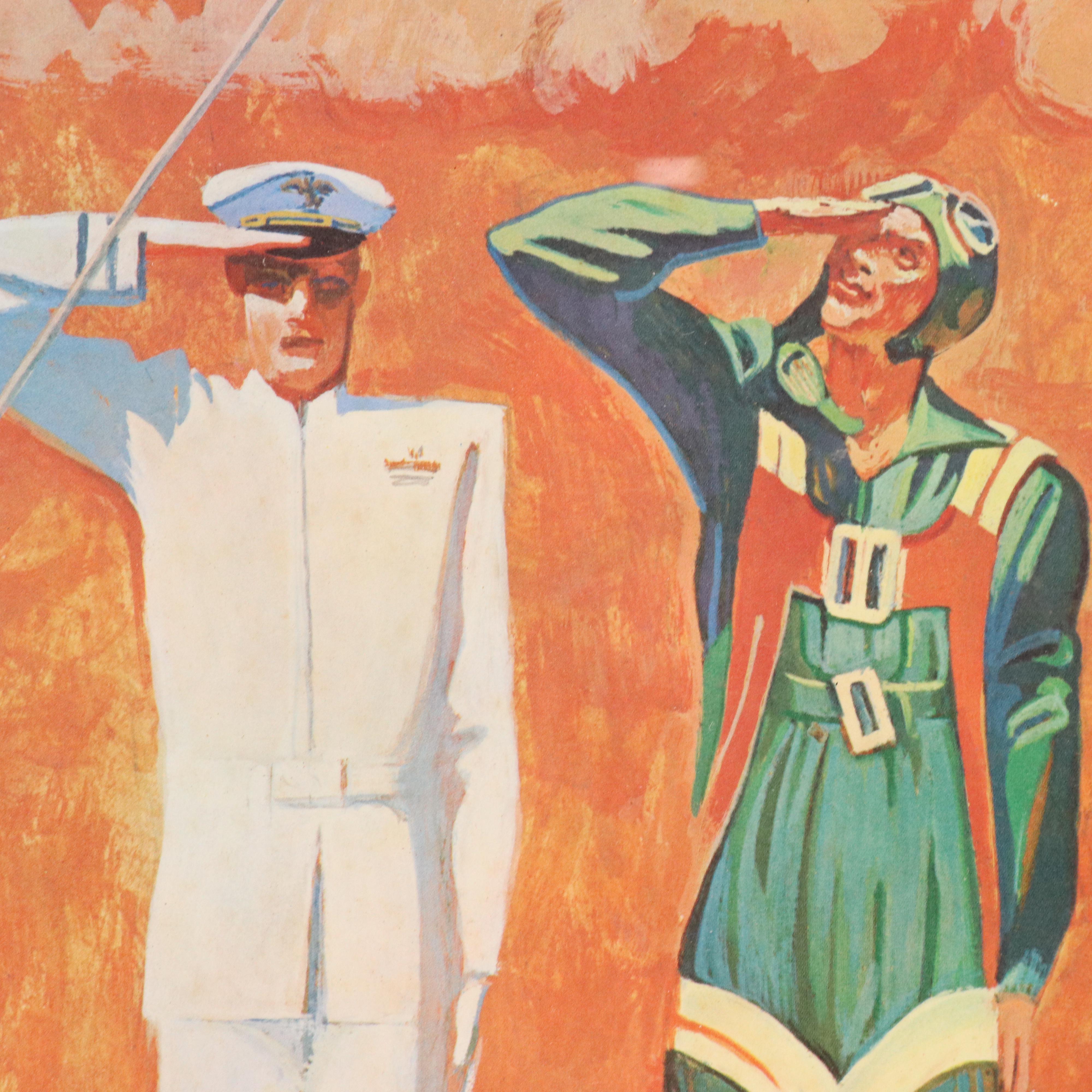 Offset Lithograph After Marlene Steele "Cincinnati Remembers," 1980