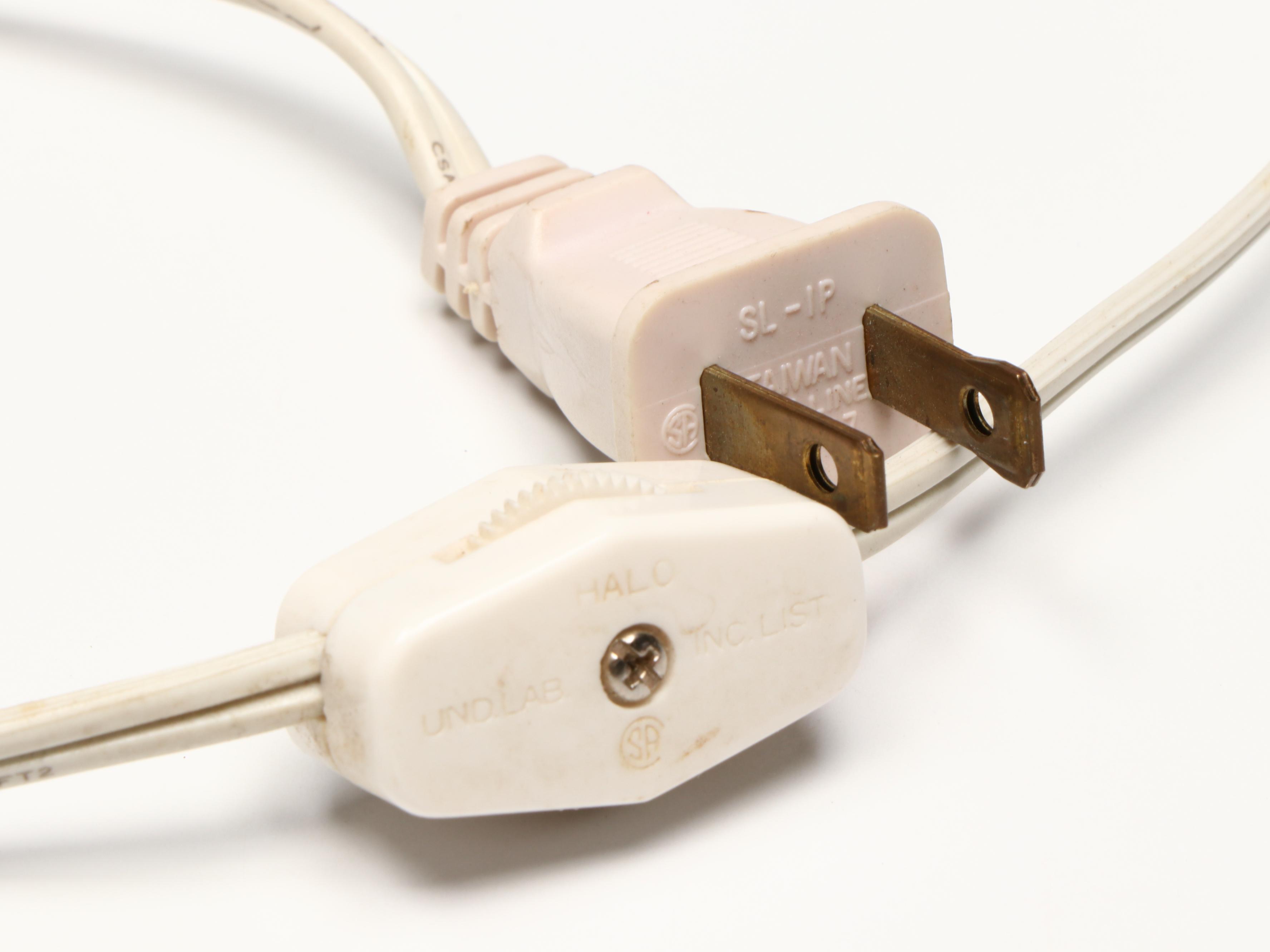 Michelloti Style Boudoir and Table Lamps with Cranberry Pink Glass Shades