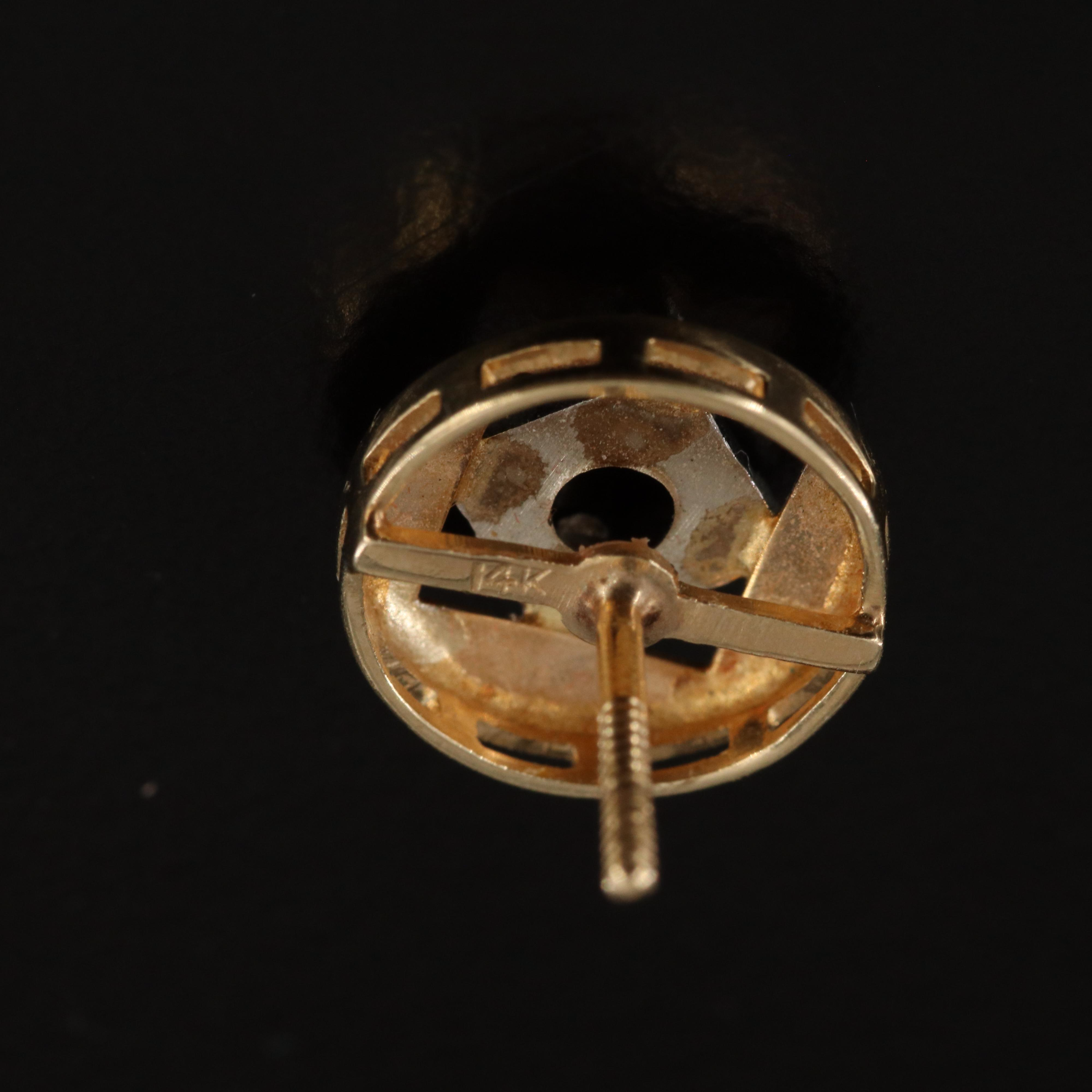 Scrap 14K Earring Mountings