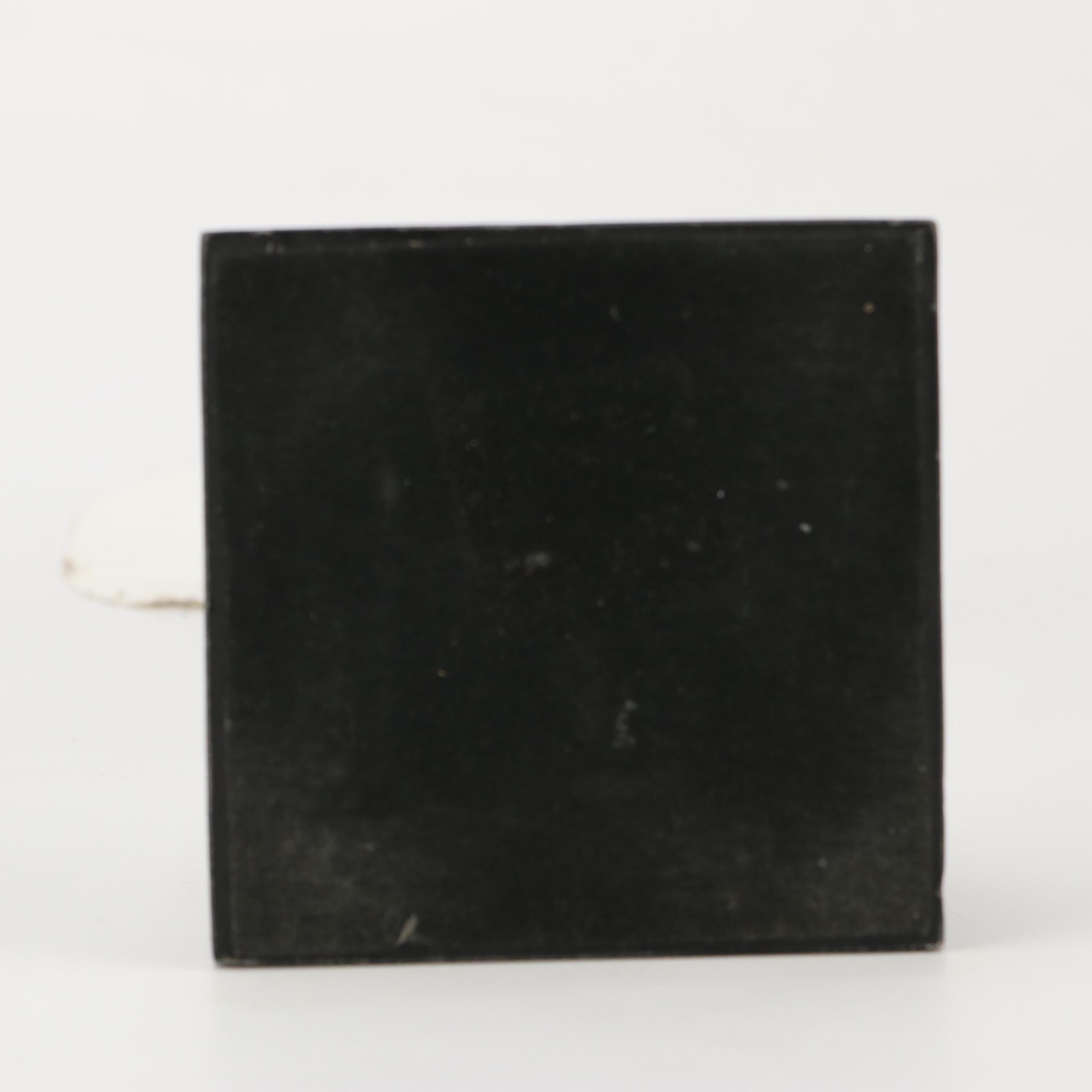 TMS Silver Gilt Resin Crossed Fingers Figure, 2005