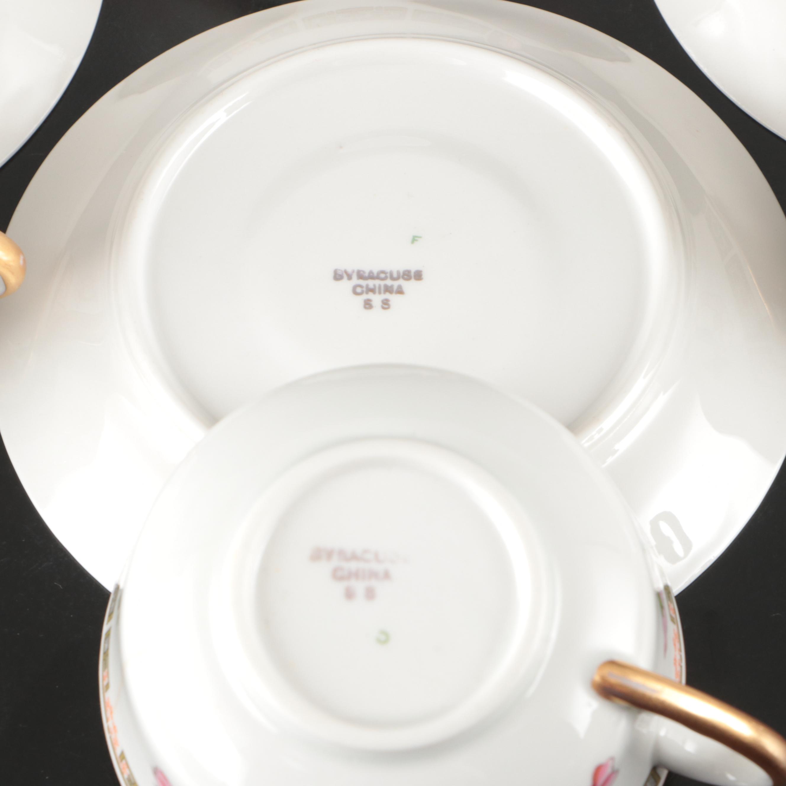 Warwick Ceramic Lidded Serving Dish and Plates and Other Chinoiserie Dinnerware