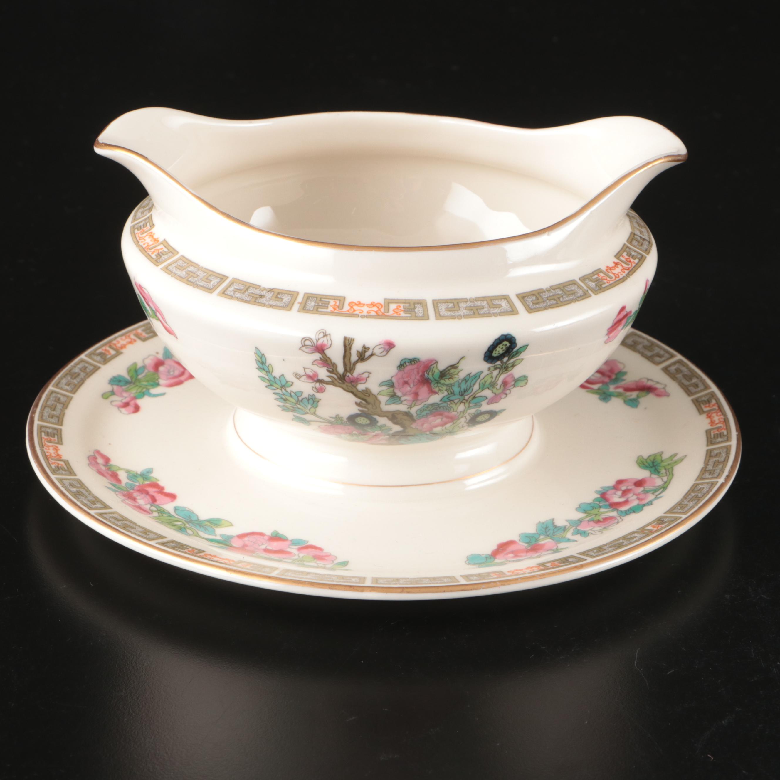 Warwick Ceramic Lidded Serving Dish and Plates and Other Chinoiserie Dinnerware