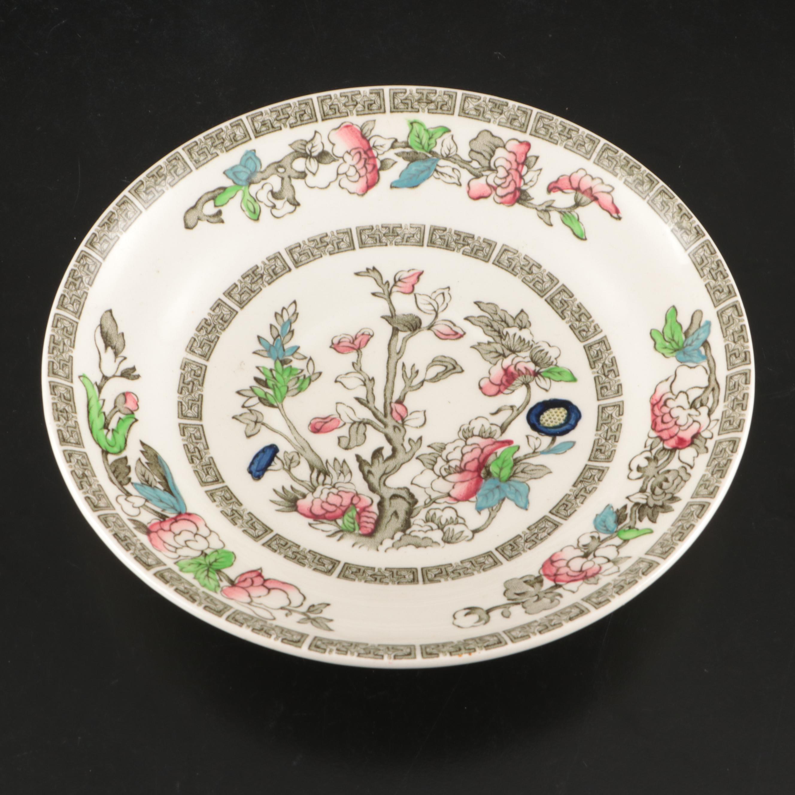 Warwick Ceramic Lidded Serving Dish and Plates and Other Chinoiserie Dinnerware