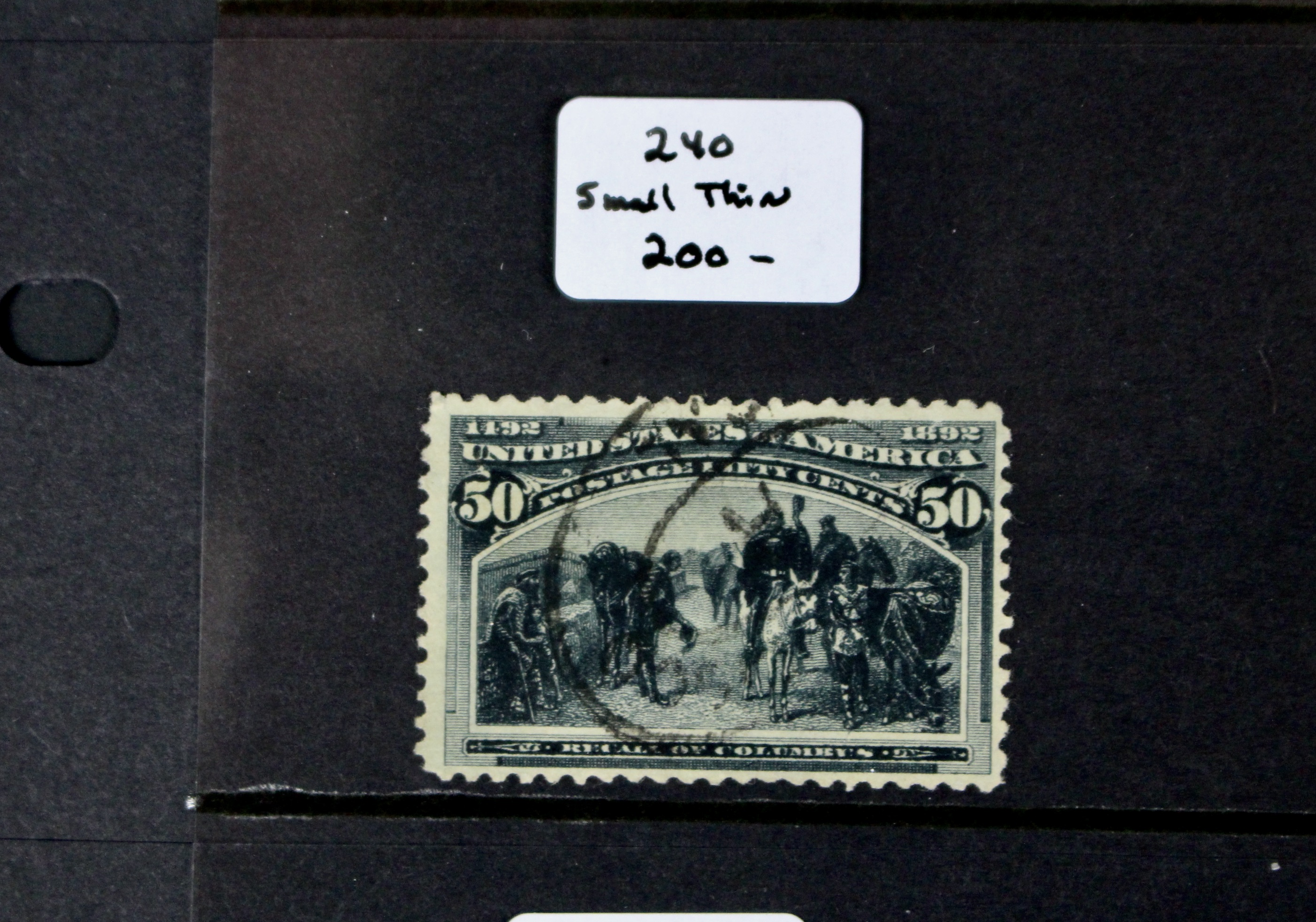Fifteen Columbian and Trans-Mississippi Used Postage Stamps, 1890s