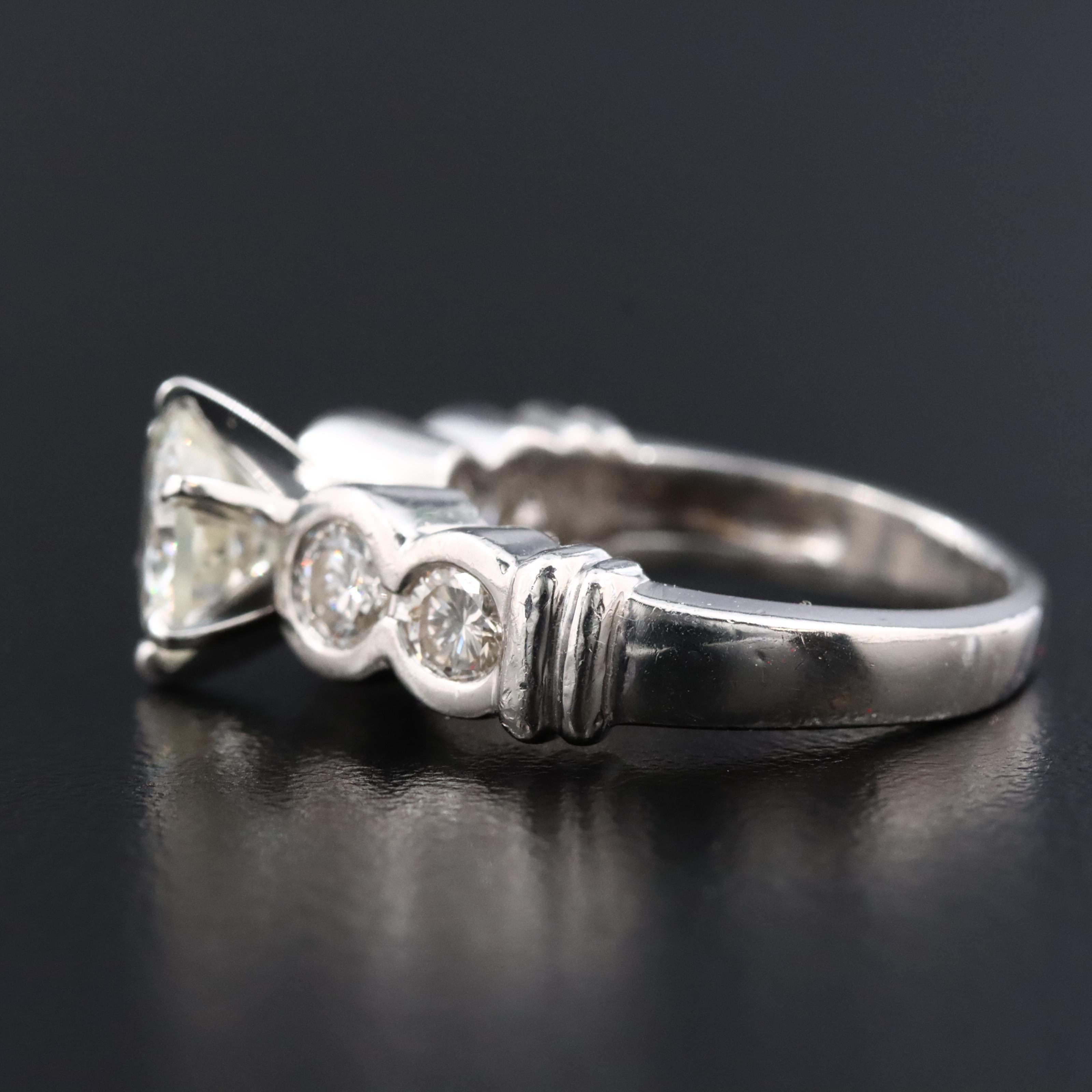 Platinum 1.49 CTW Diamond Ring