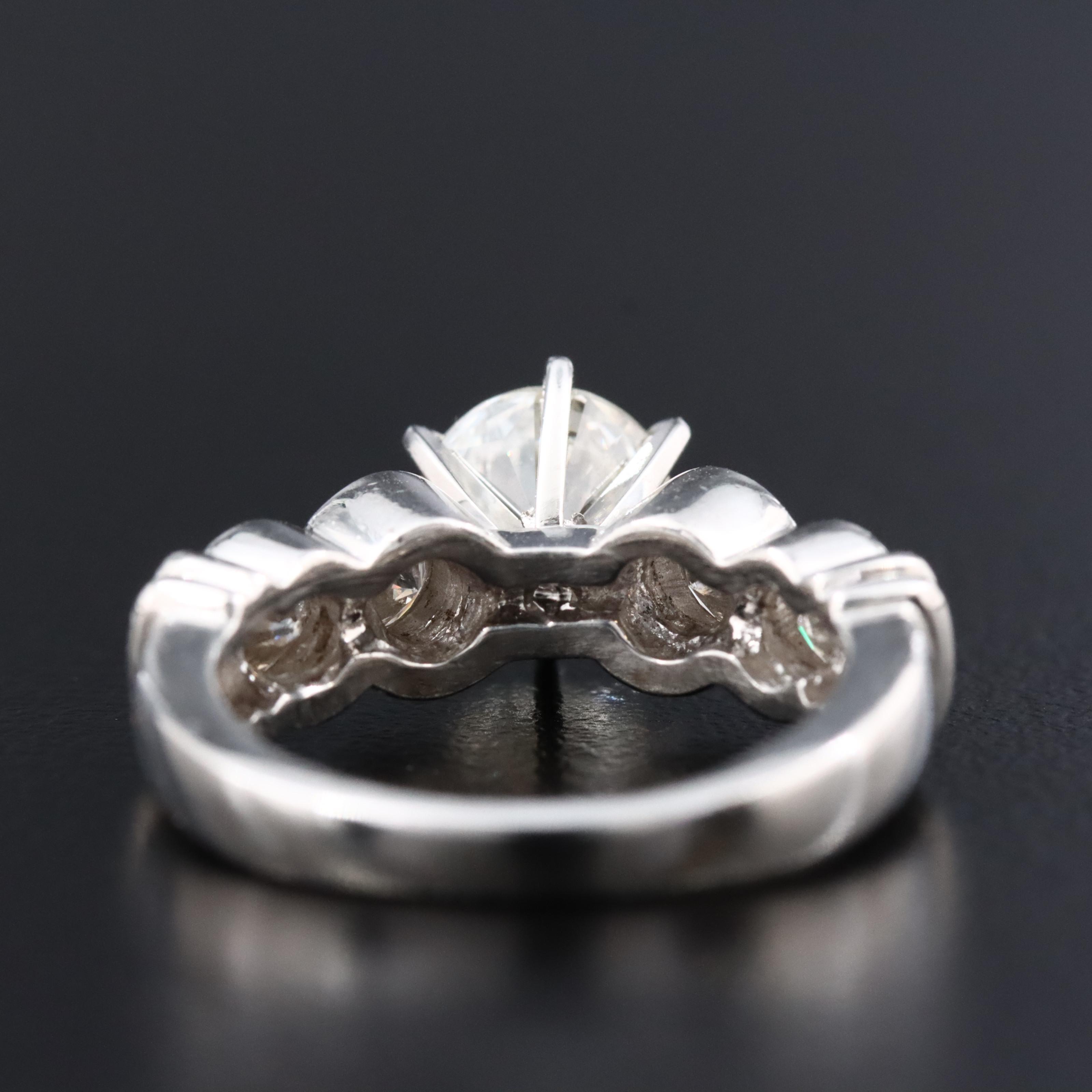 Platinum 1.49 CTW Diamond Ring
