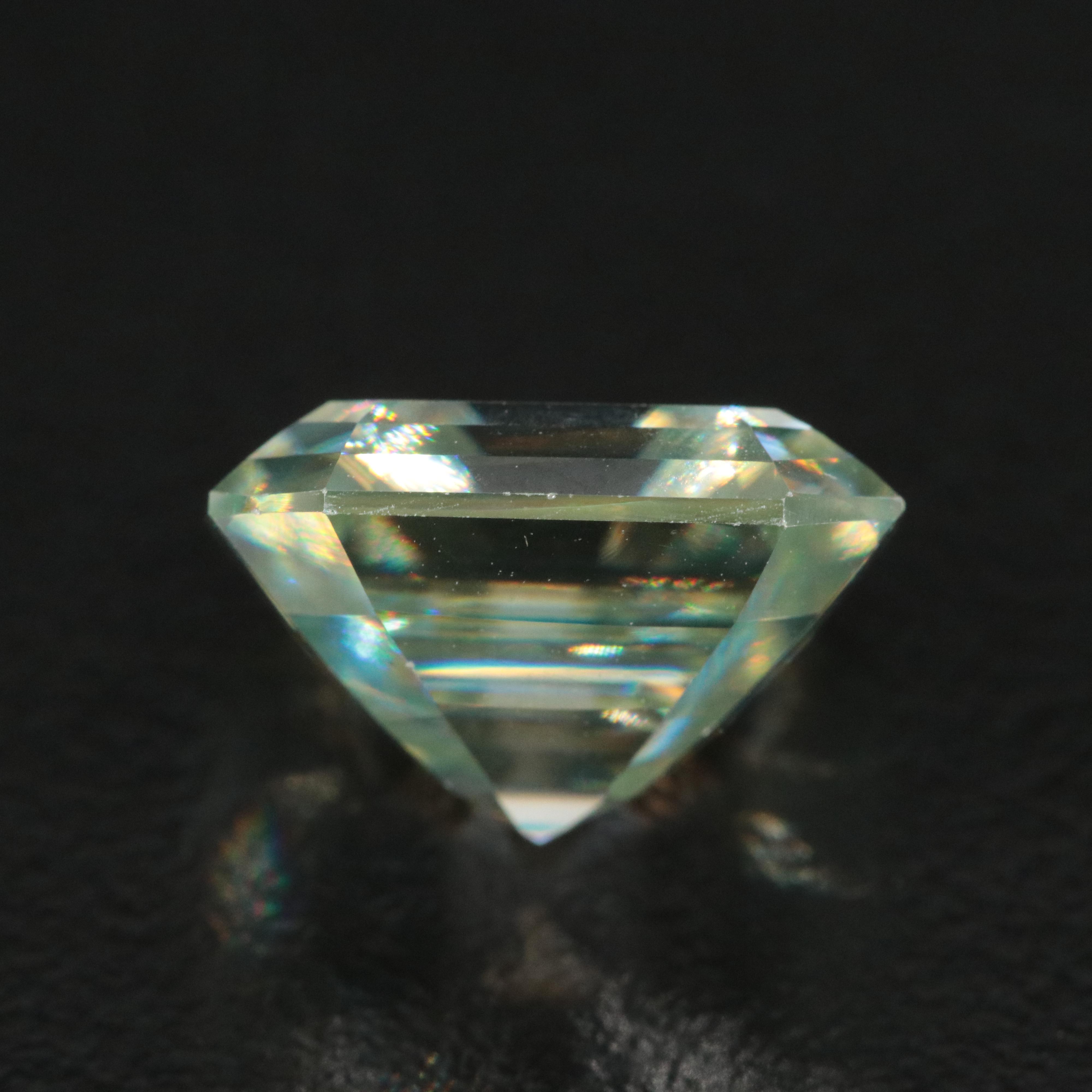 Loose 7.49 CT Moissanite